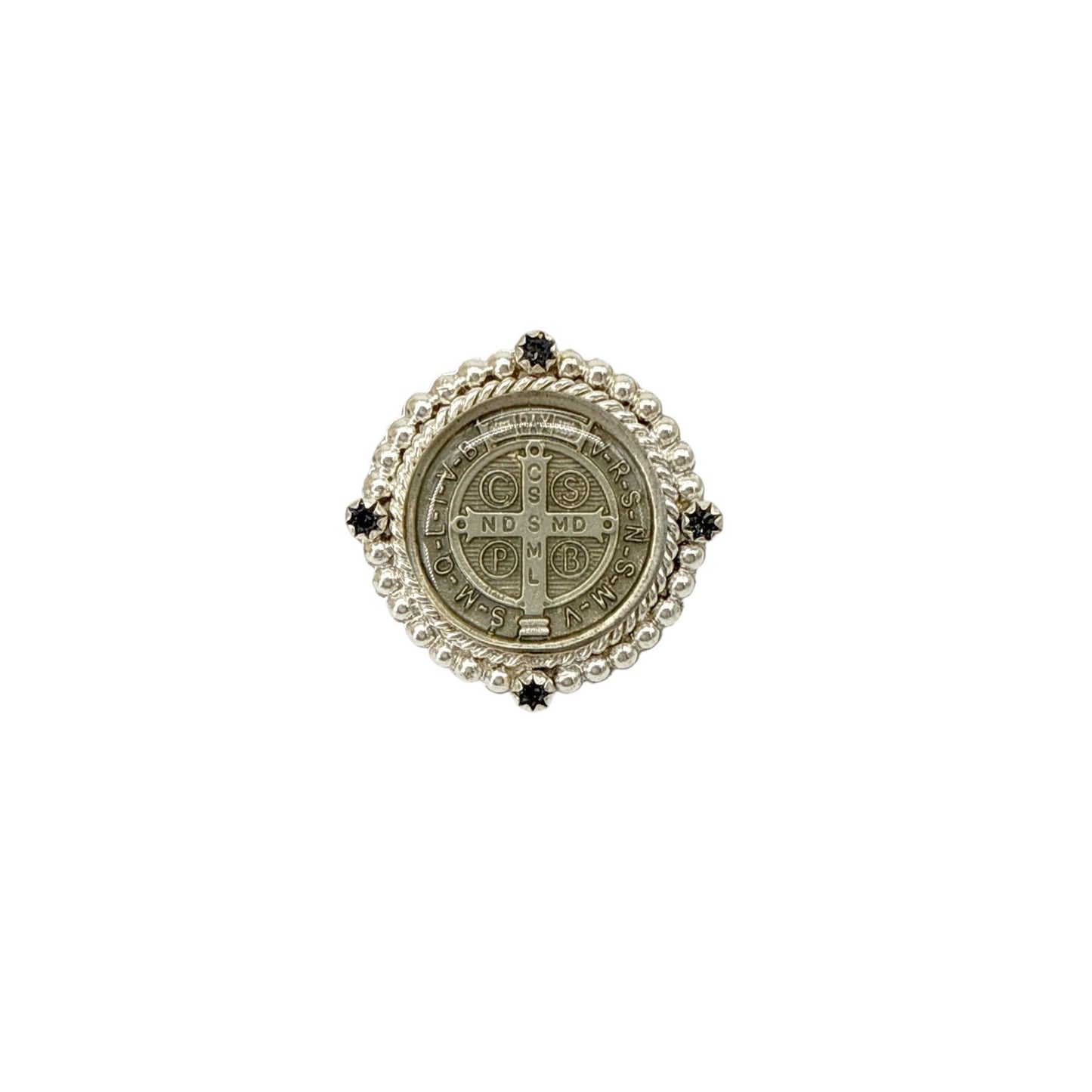 VIRGINS SAINTS & ANGELS VSA Grande San Benito Ring Silver Size 7