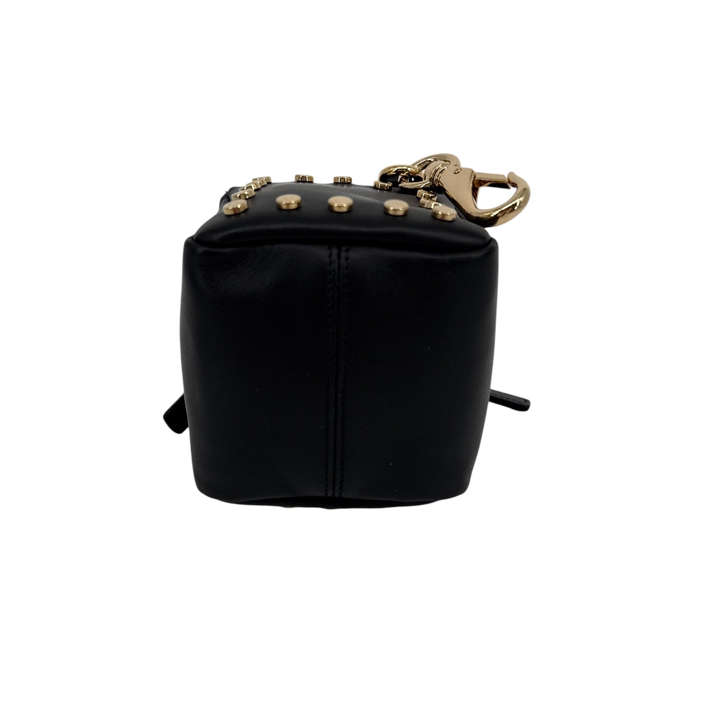 GIVENCHY Mini Pandora Cube Leather Pouch Bag with Crossbody Webbing Strap