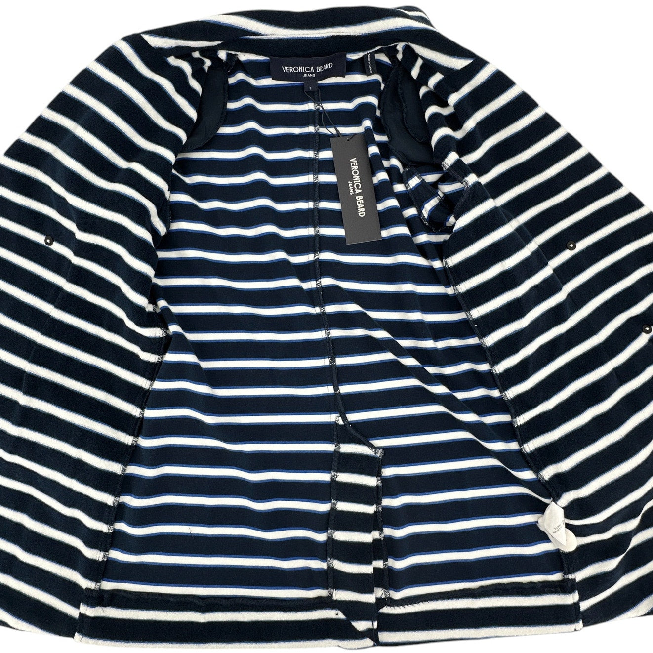 VERONICA BEARD Ortiz Terrycloth Jacket S