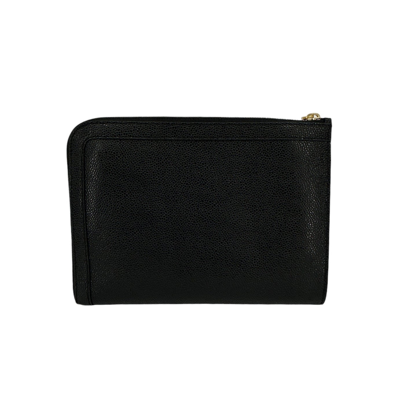 THOM BROWNE Mini Pebble Grain Gusset Folio