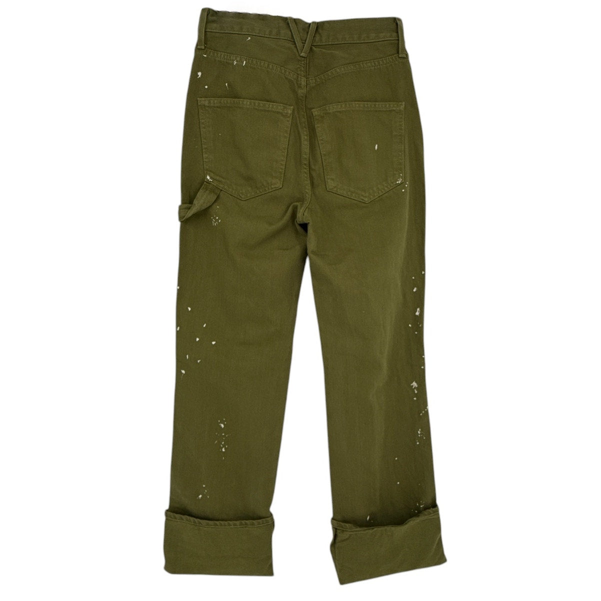 VERONICA BEARD Dylan Paint Splatter Straight Leg Pant 24