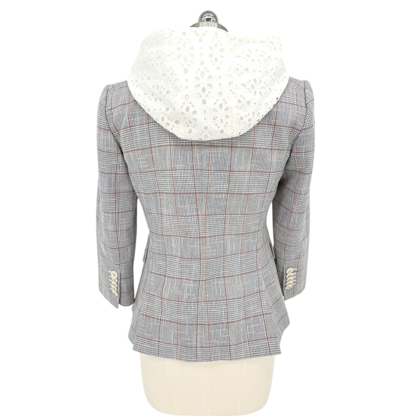 VERONICA BEARD Marlo Cotton Eyelet Dickey