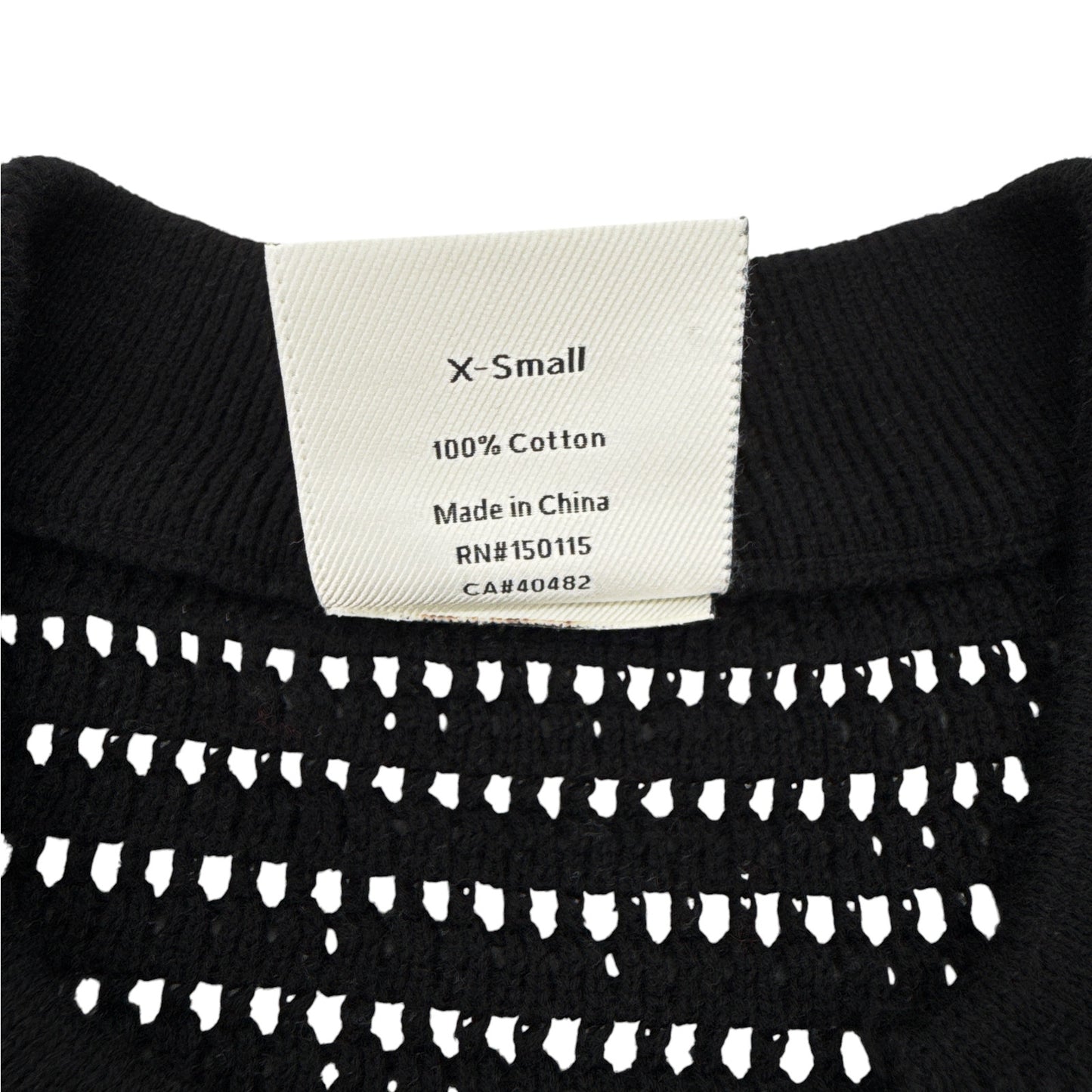VARLEY Callie Knit Top in Black XS