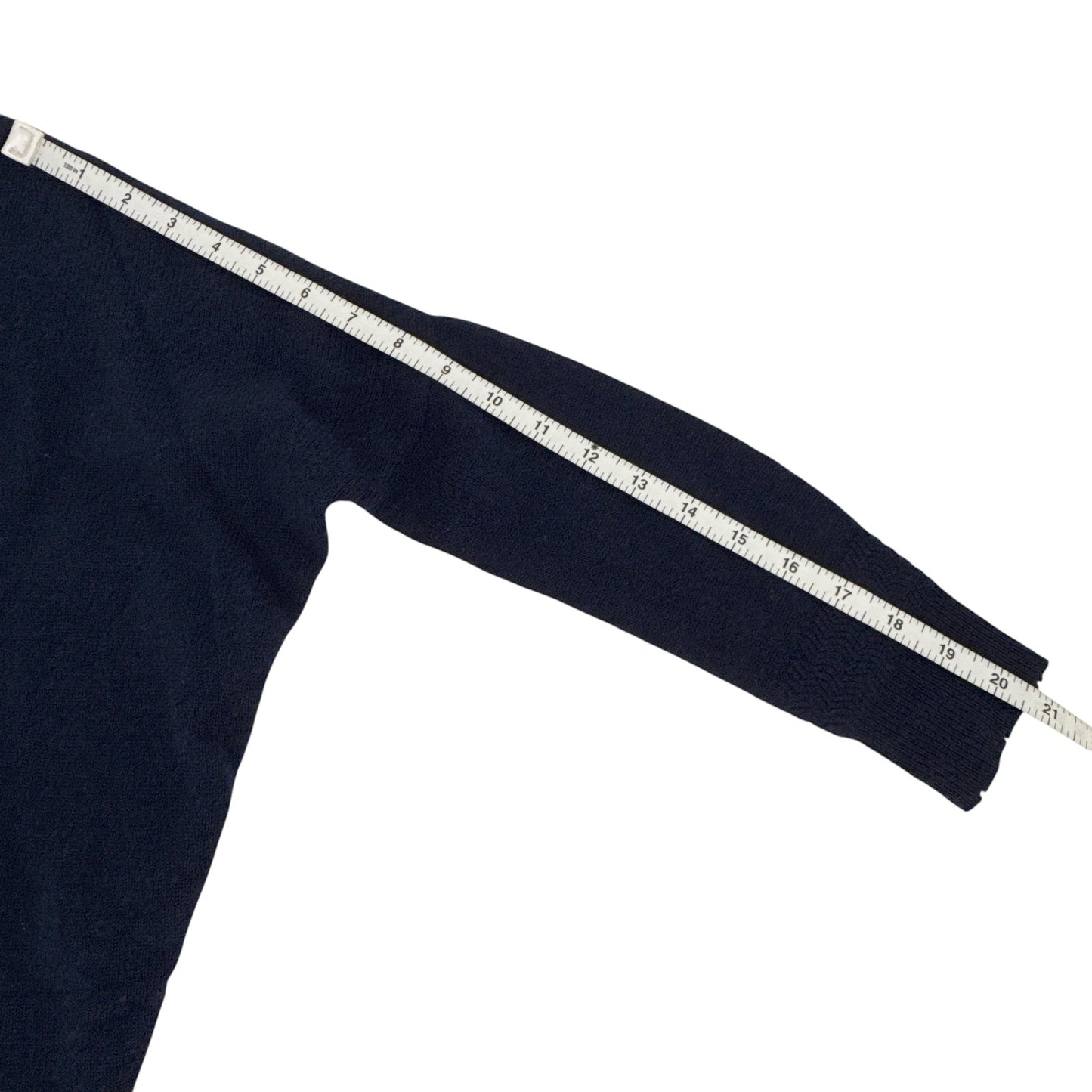 27 MILES Cashmere V-Neck Sweater Navy XS