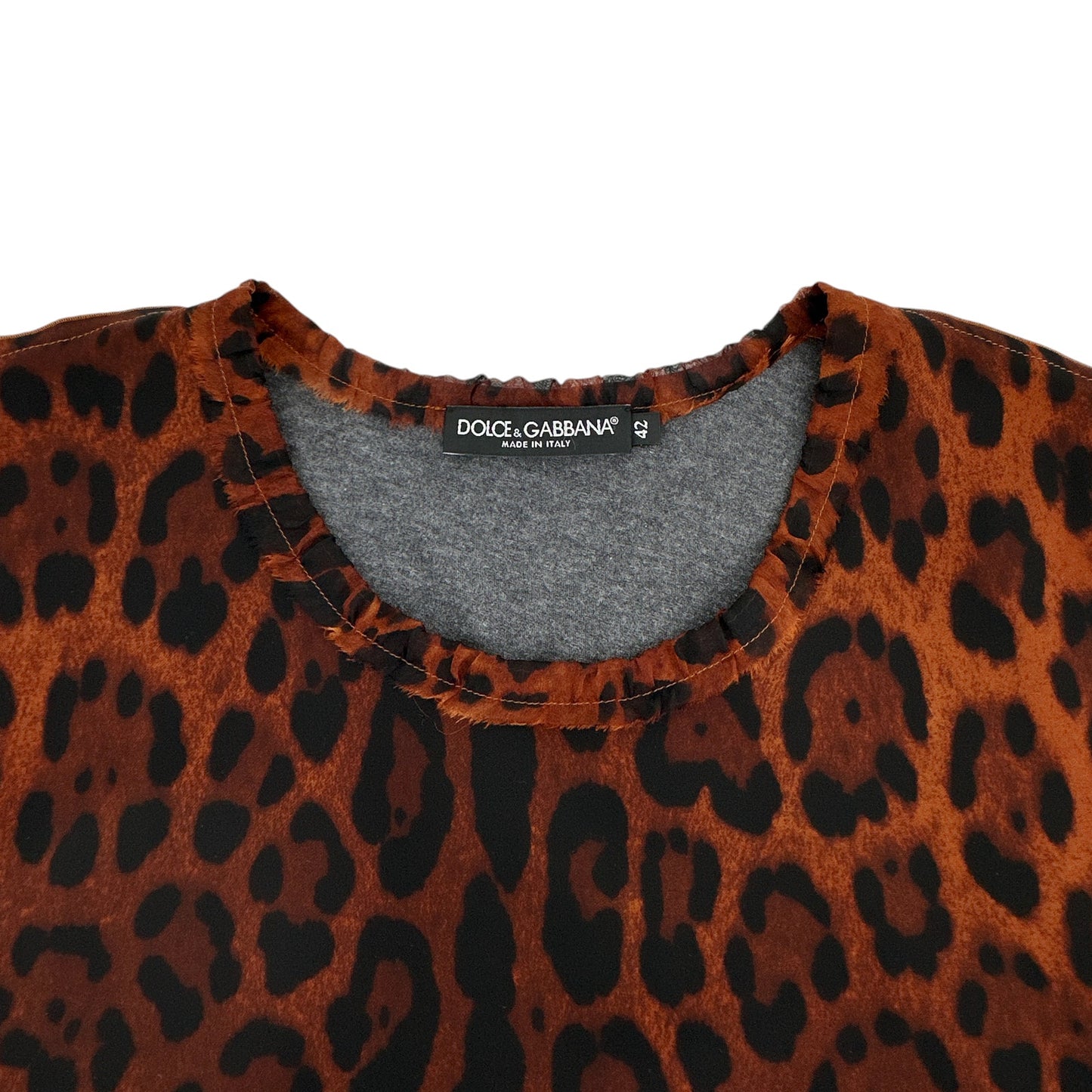 DOLCE & GABBANA Silk Blend Tank IT42