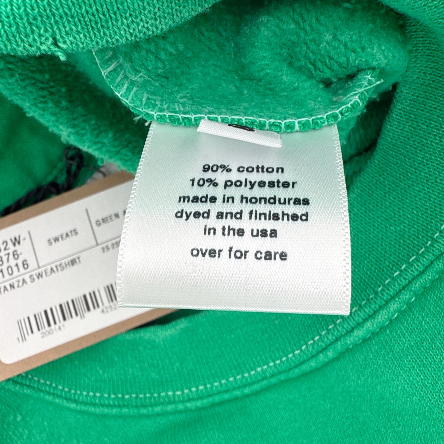 RACHEL COMEY Stanza Sweatshirt in Green Apple XS