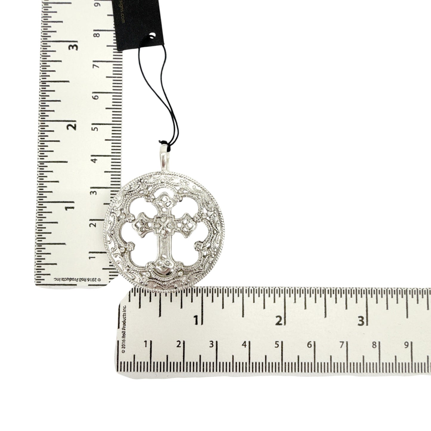 VIRGINS SAINTS & ANGELS VSA Basilica Hope Medallion in Silver