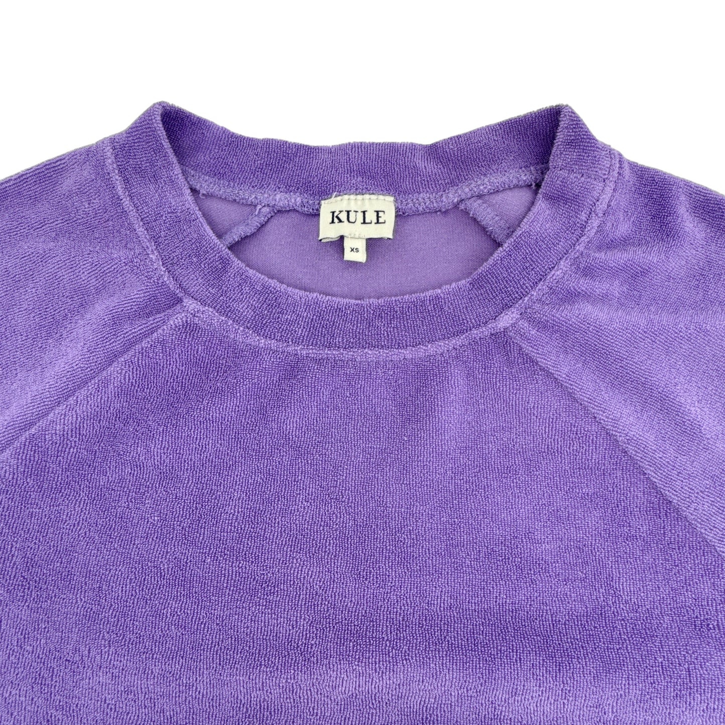 KULE The Terry Franny & Terry Venus Short Set in Grape XS