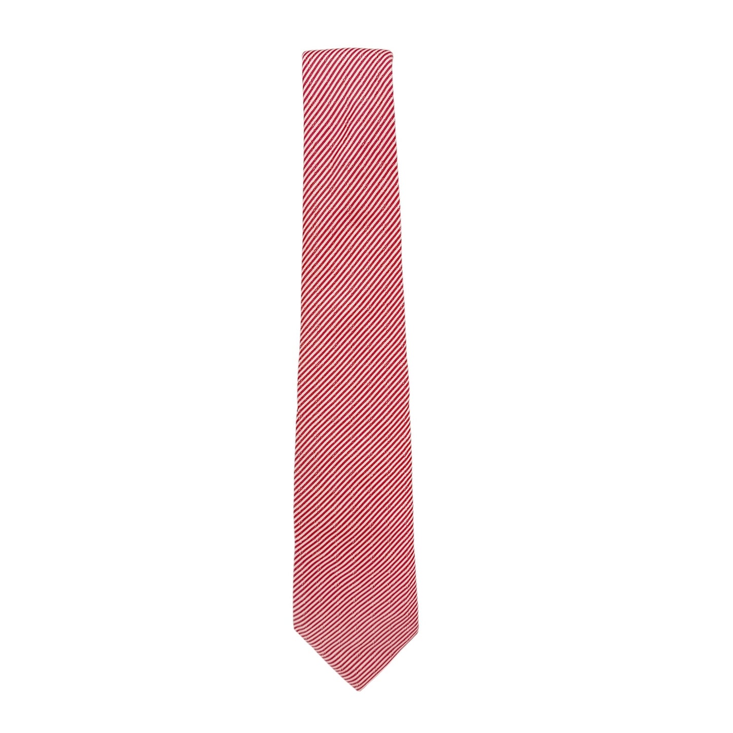 LOUIS VUITTON Monogram Diagonal Tie in Red