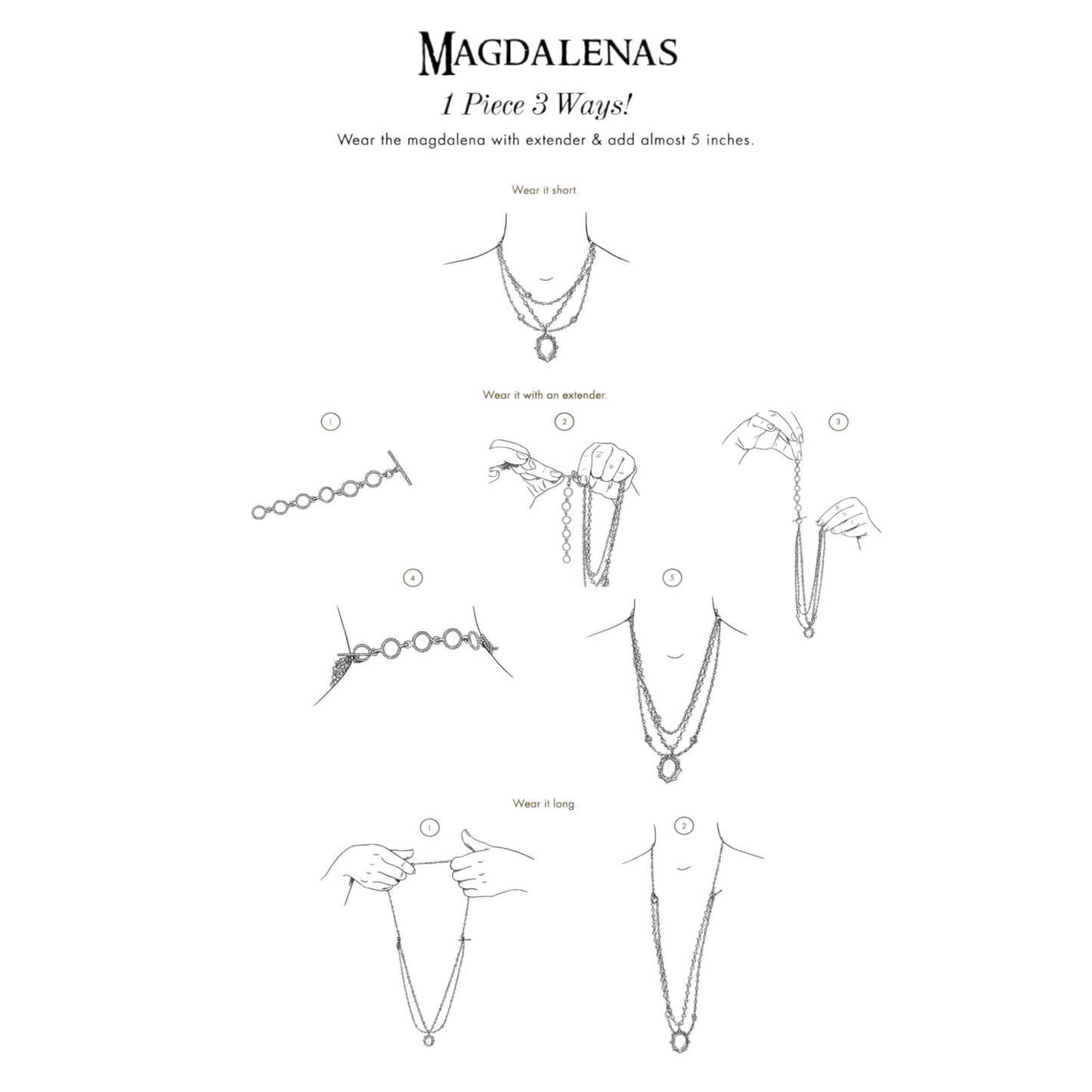VIRGINS SAINTS & ANGELS VSA Magdalena 6mm Lux Labradorite & Gold