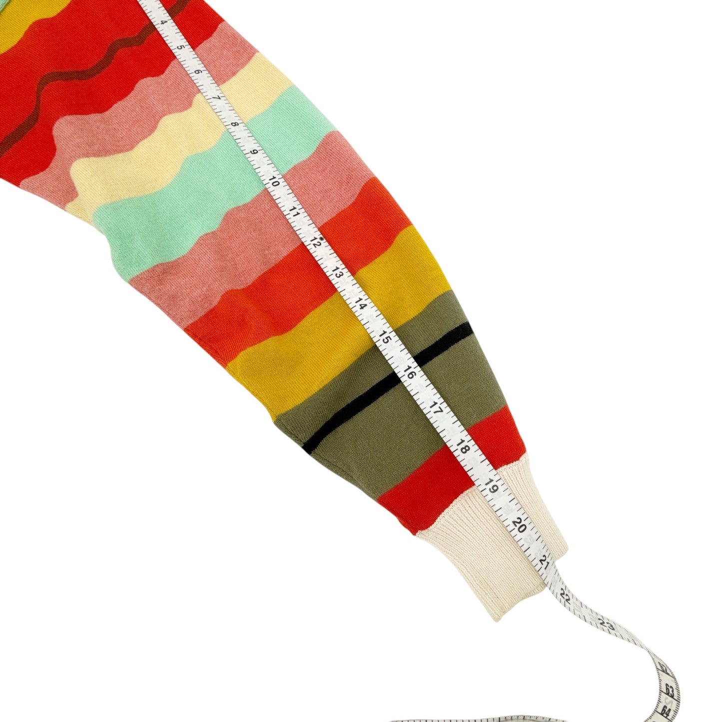 MOTHER The Penalty Kick Top in Rainbow XS