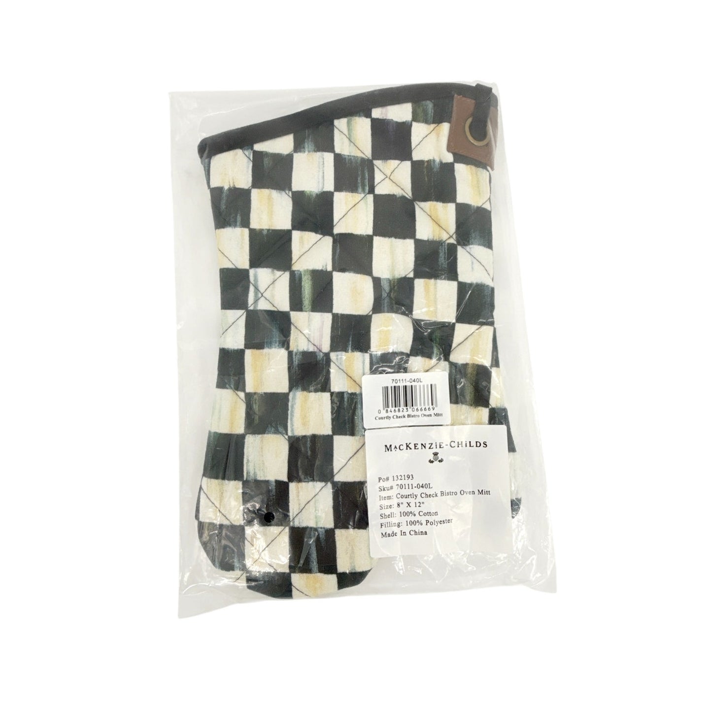 MACKENZIE-CHILDS Courtly Check Bistro Oven Mitt