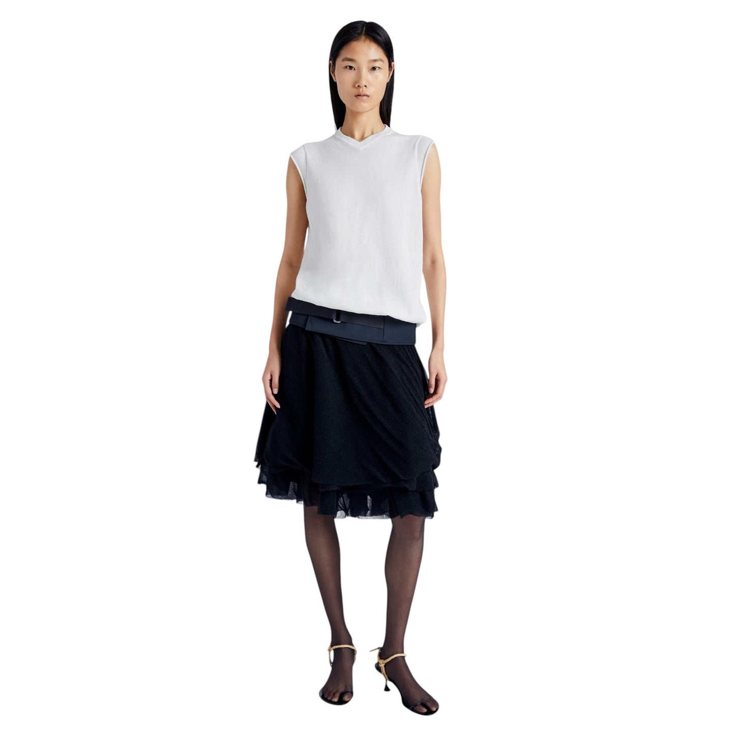 PROENZA SCHOULER Morgan Sweater in Cotton Silk XS