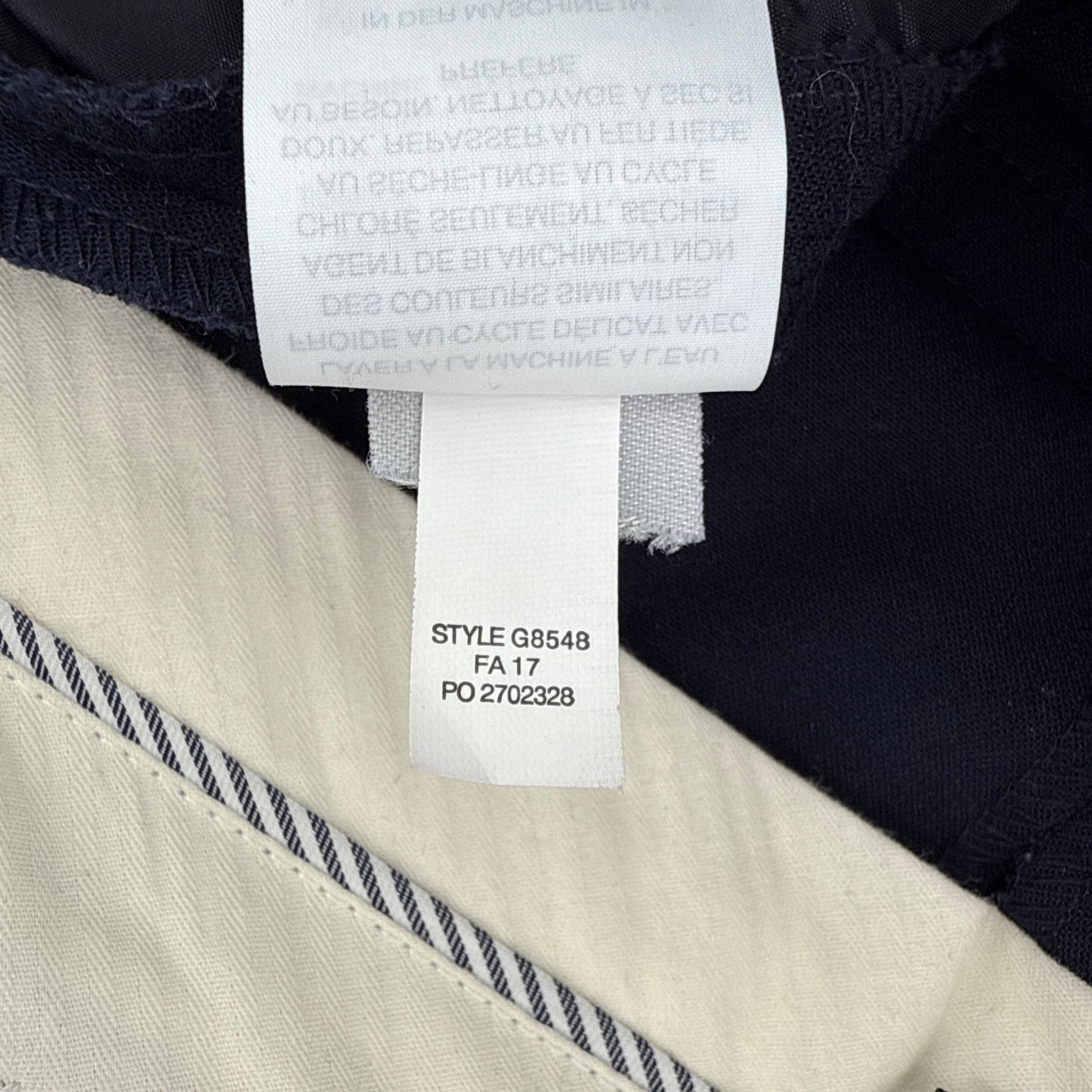 J.CREW 365 Edie Full Length Trouser in Four Season Stretch Wool Navy 00