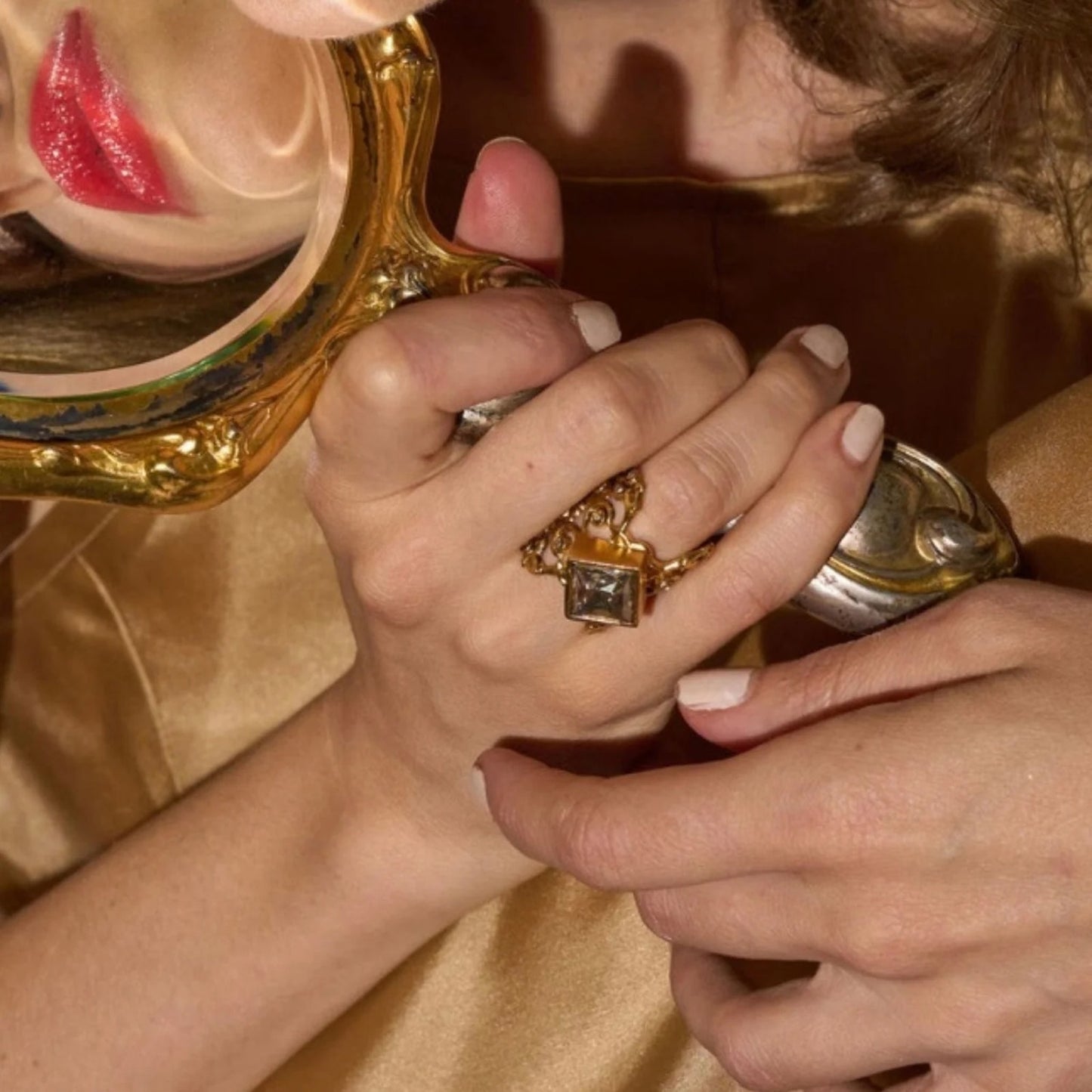 VIRGINS SAINTS & ANGELS VSA Vine Ring Gold Size 7
