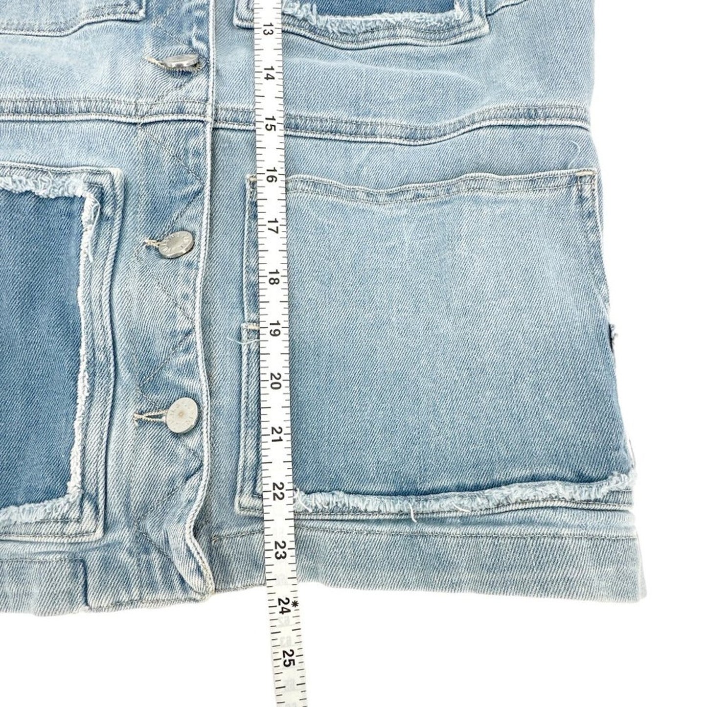 ZADIG & VOLTAIRE Kick Destroy Denim Jacket XS