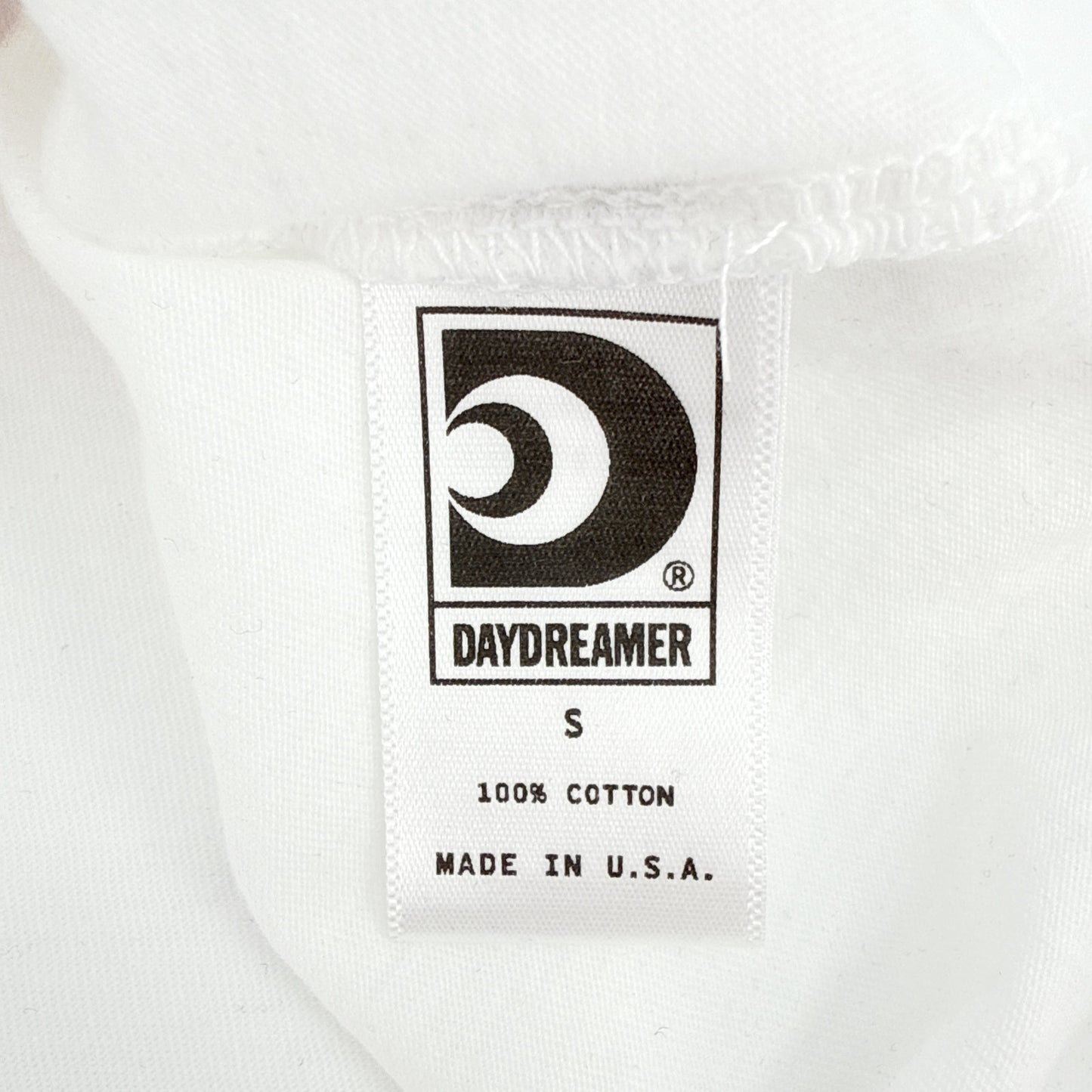 DAYDREAMER Ace Of Strawberries Solo Tee Shirt in Optic White S