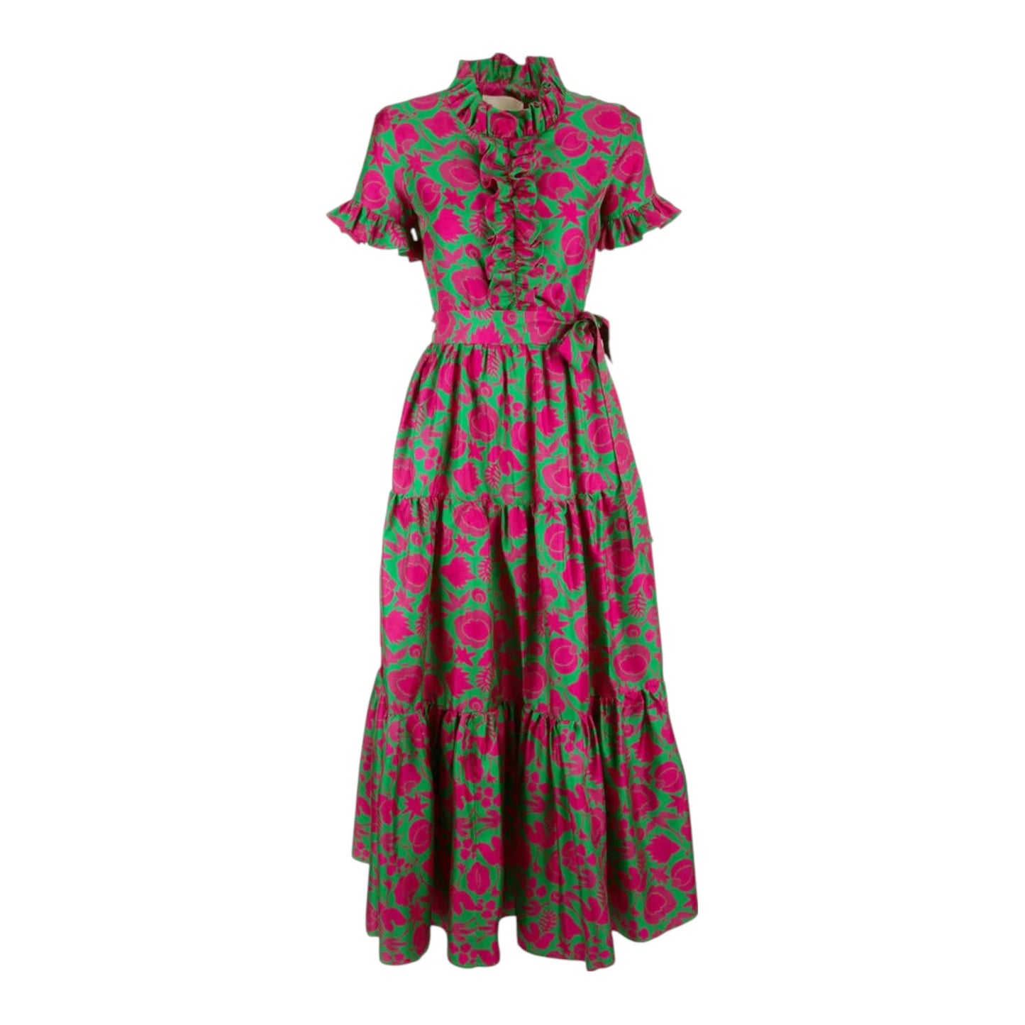 LA DOUBLEJ Long And Sassy Dress in Ceramica Silk S