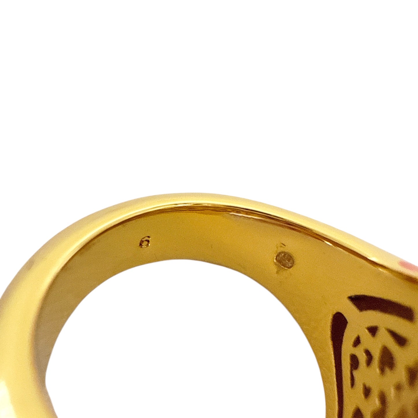 KATE SPADE Heart You Statement Ring in Red 6