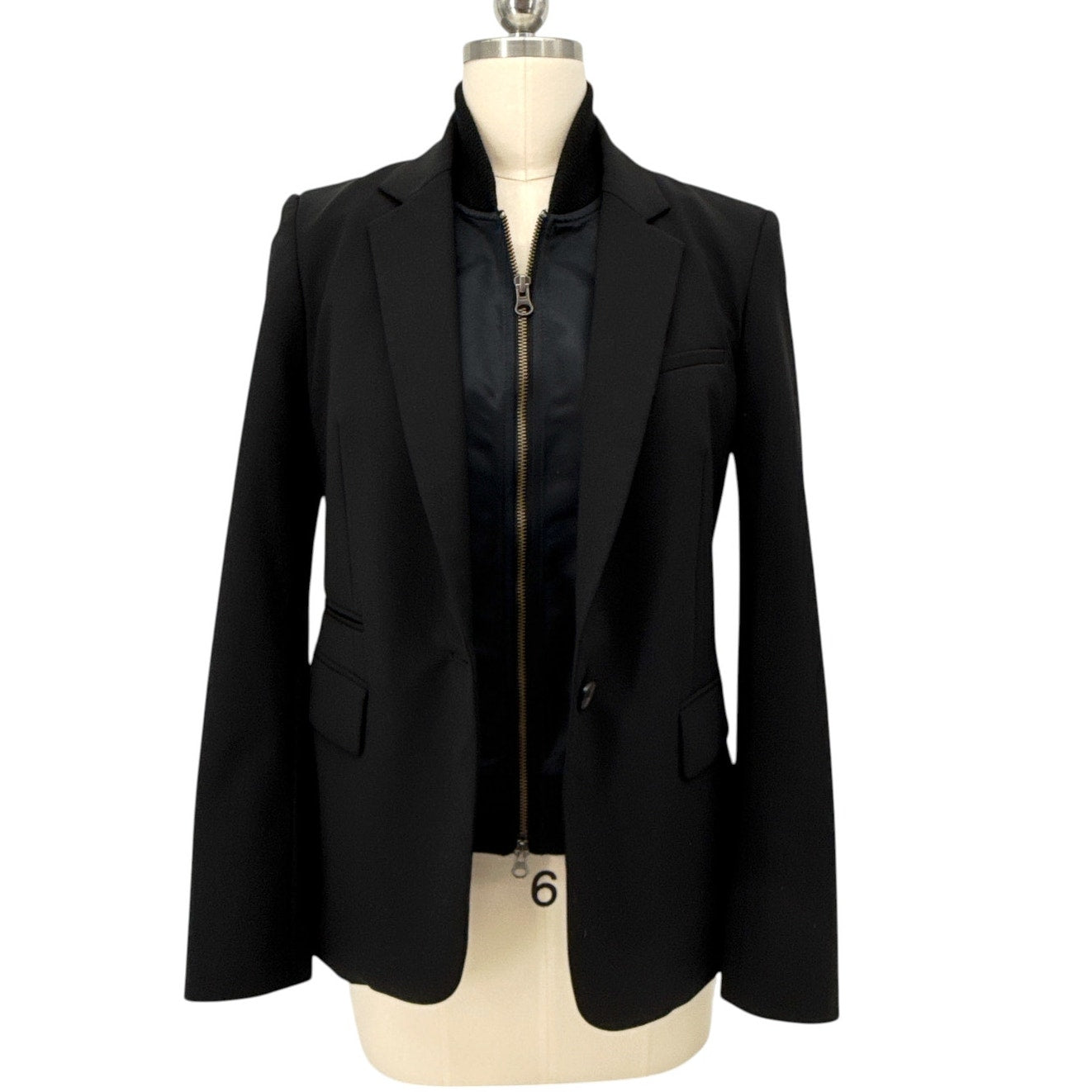 VERONICA BEARD Nylon Dickey in Black
