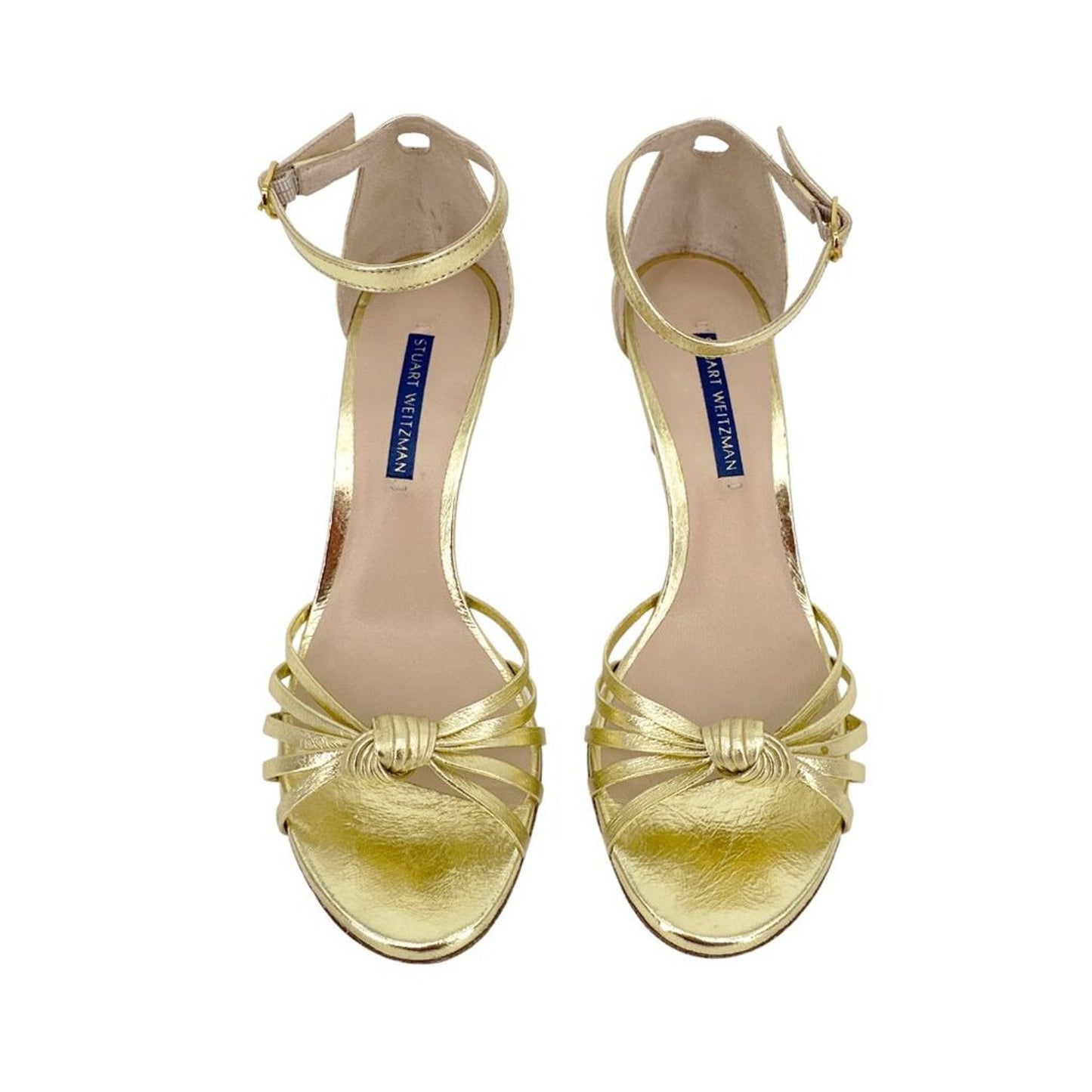STUART WEITZMAN Sena 75 Metallic Gold 6.5
