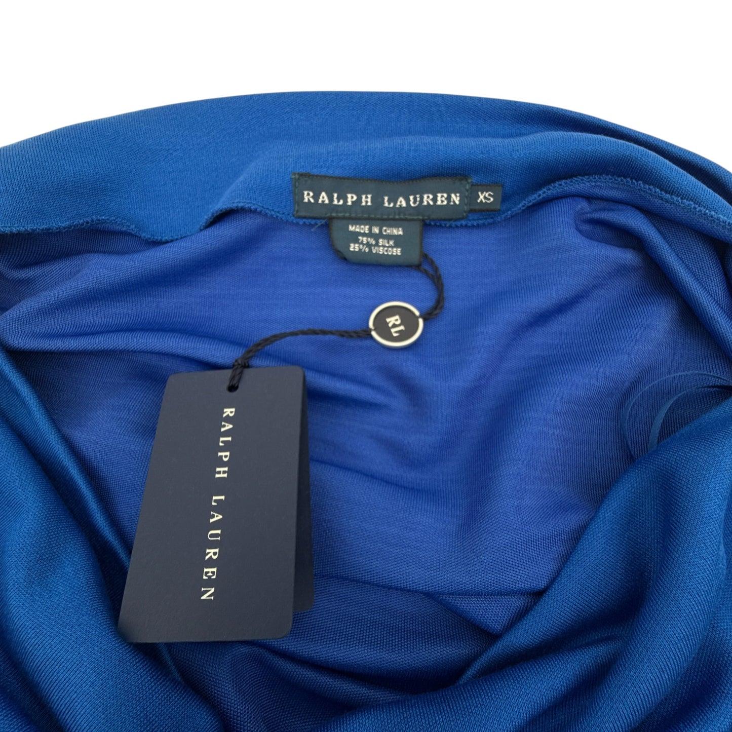 RALPH LAUREN LDRS Cruise Silk Blend Dress XS