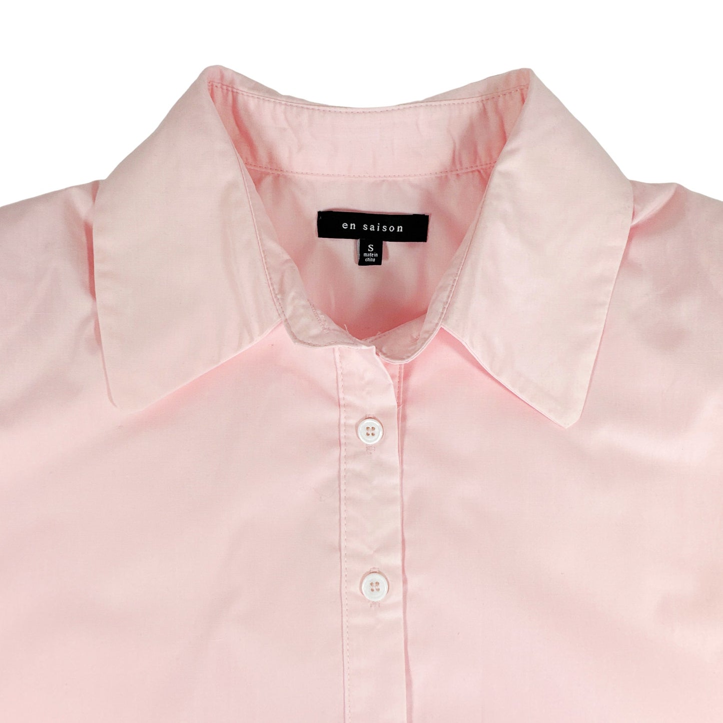 EN SAISON Boxy Blouse in Pink S