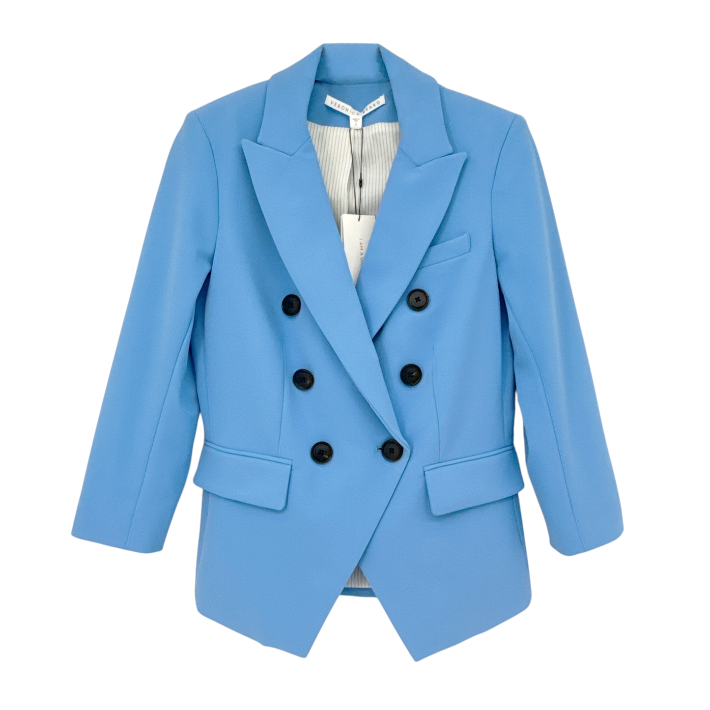 VERONICA BEARD Empire Dickey Jacket in Cornflower 2