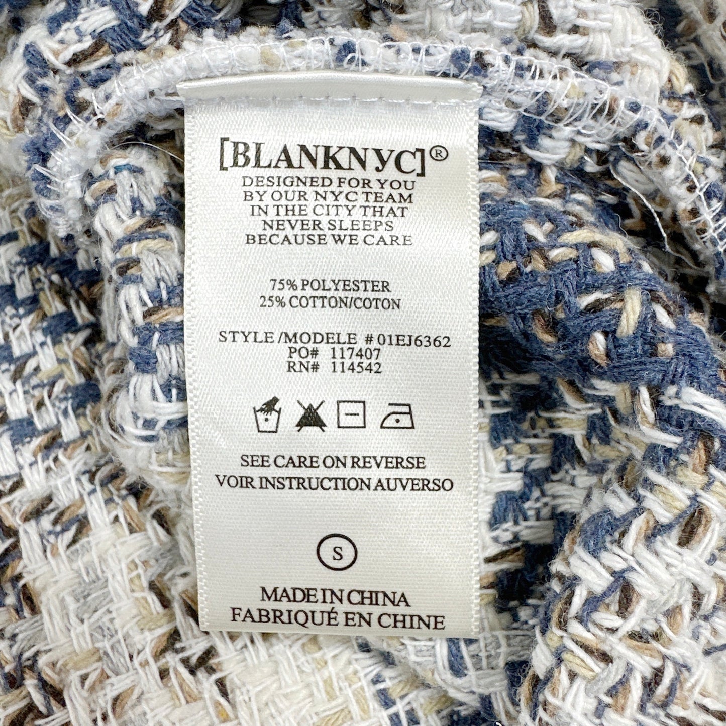 BLANKNYC Once In A Lifetime Cropped Shacket S
