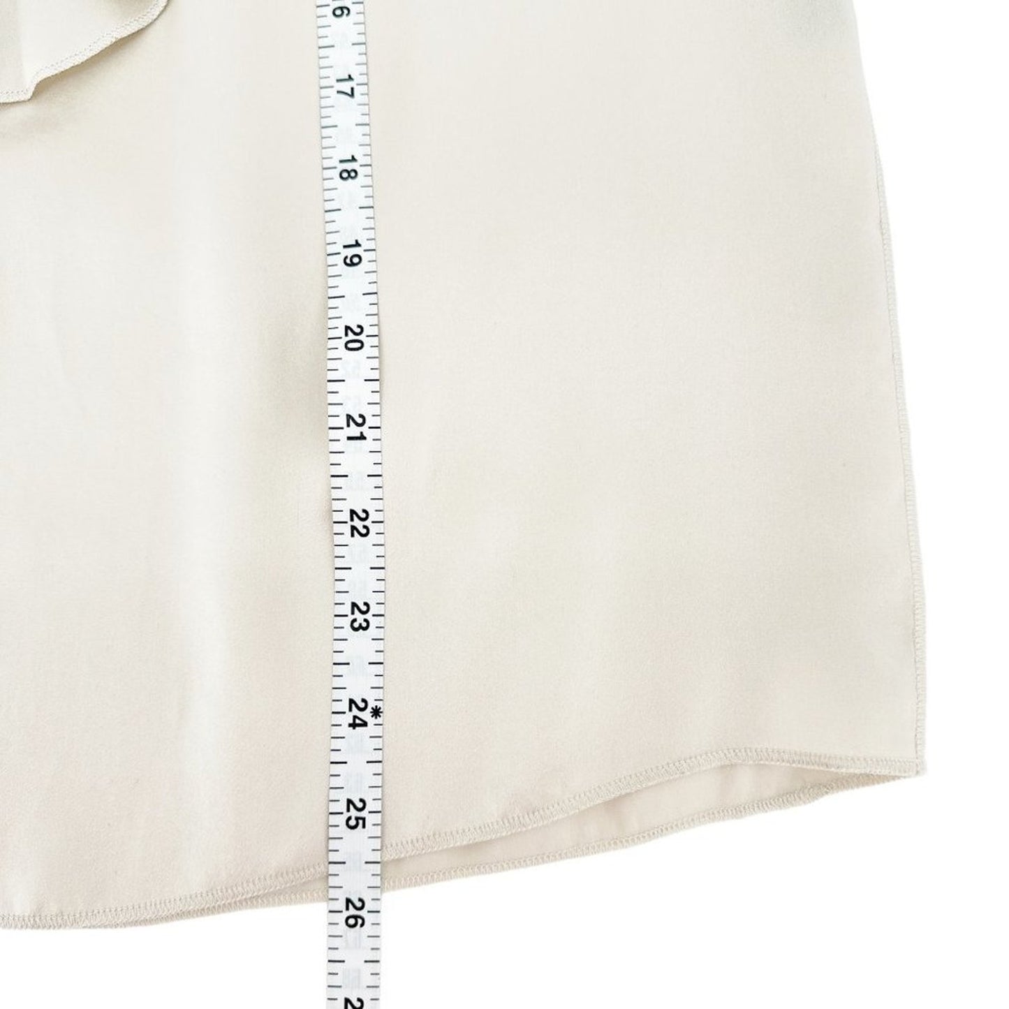 DOLCE & GABBANA Ruffle Sleeveless Silk Blouse IT42 | S