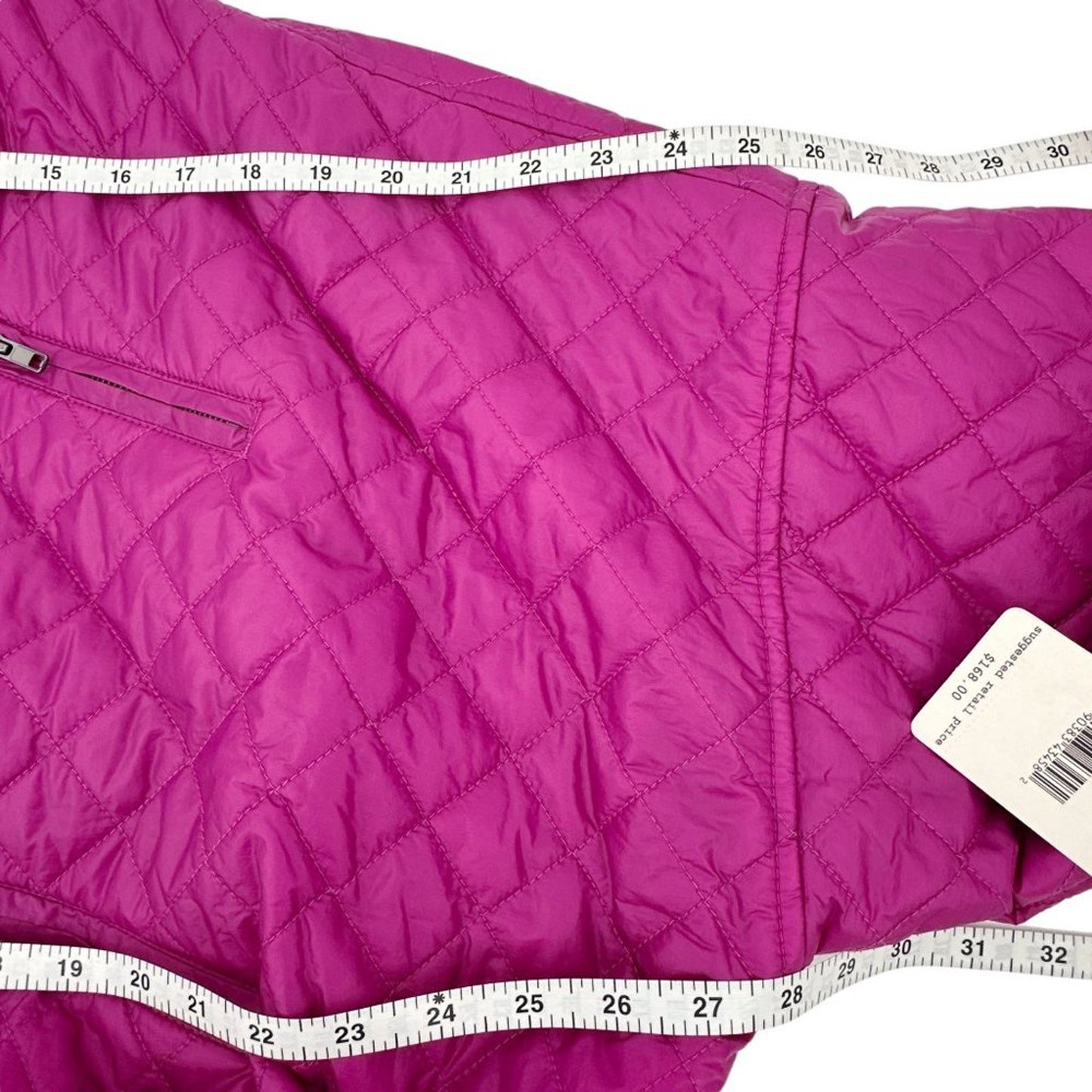 FREE PEOPLE Easy Quilted Bomber in Pink S