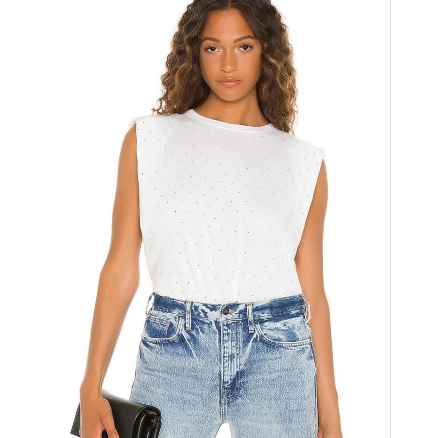 GENERATION LOVE Lex Crystal Embellished Tank S