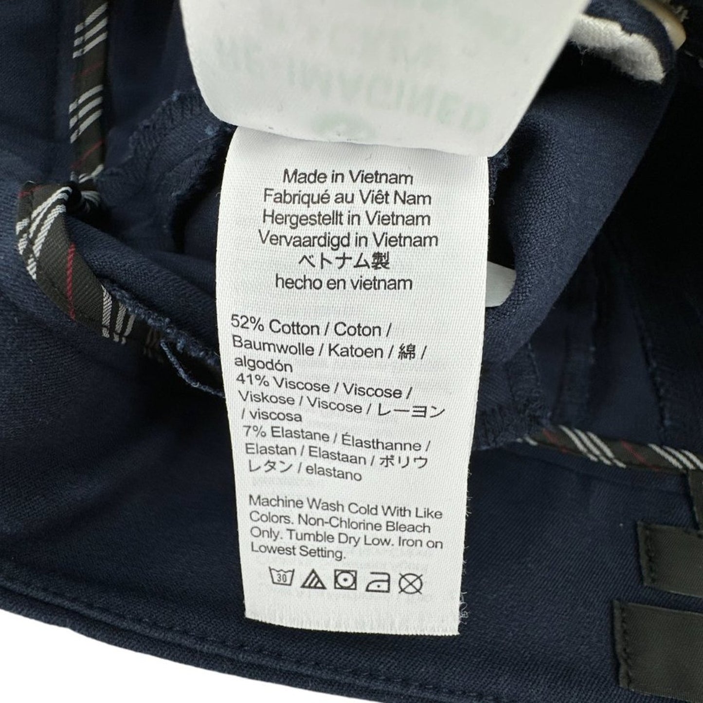 J.CREW Hayden Kickout Crop Pant in Bi-stretch Cotton Navy 00
