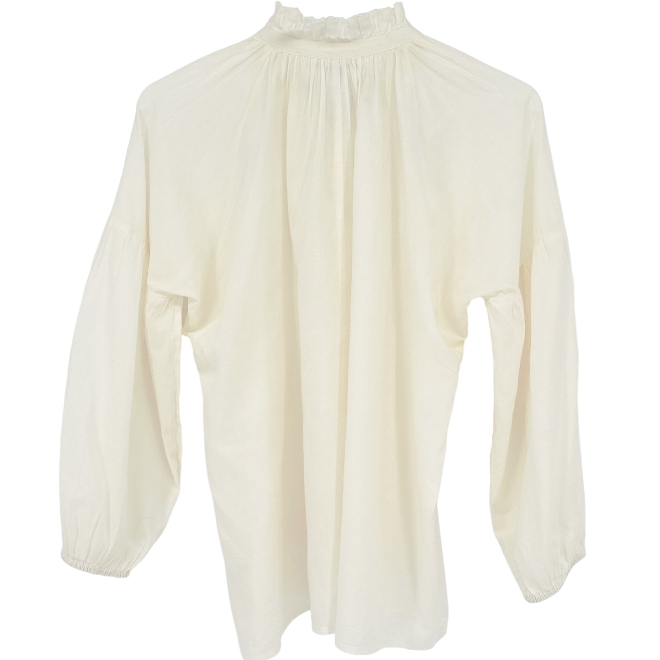 APIECE APART Victoria Mock Neck Blouse 0