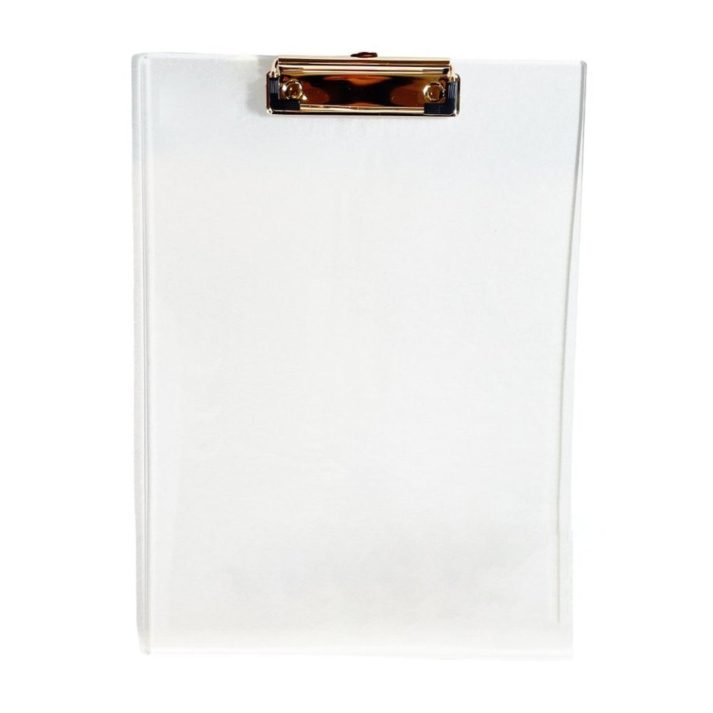 RUSSELL+HAZEL Acrylic + Gold Clear Clipboard