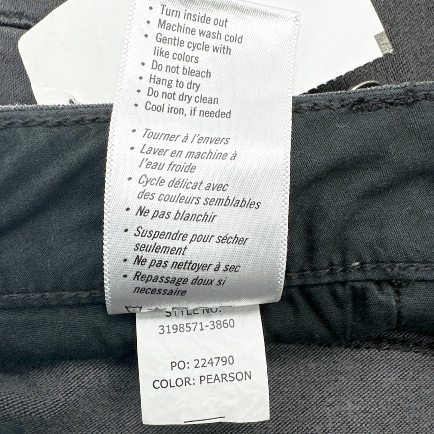 PAIGE Denim Skinny Ankle Zip Jeans in Pearson Wash 25
