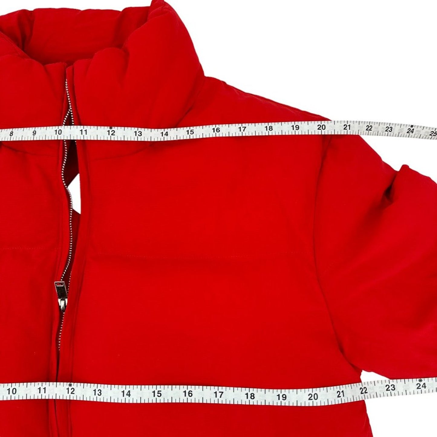 LOVERS+FRIENDS Jillian Puffer Jacket in Red XS