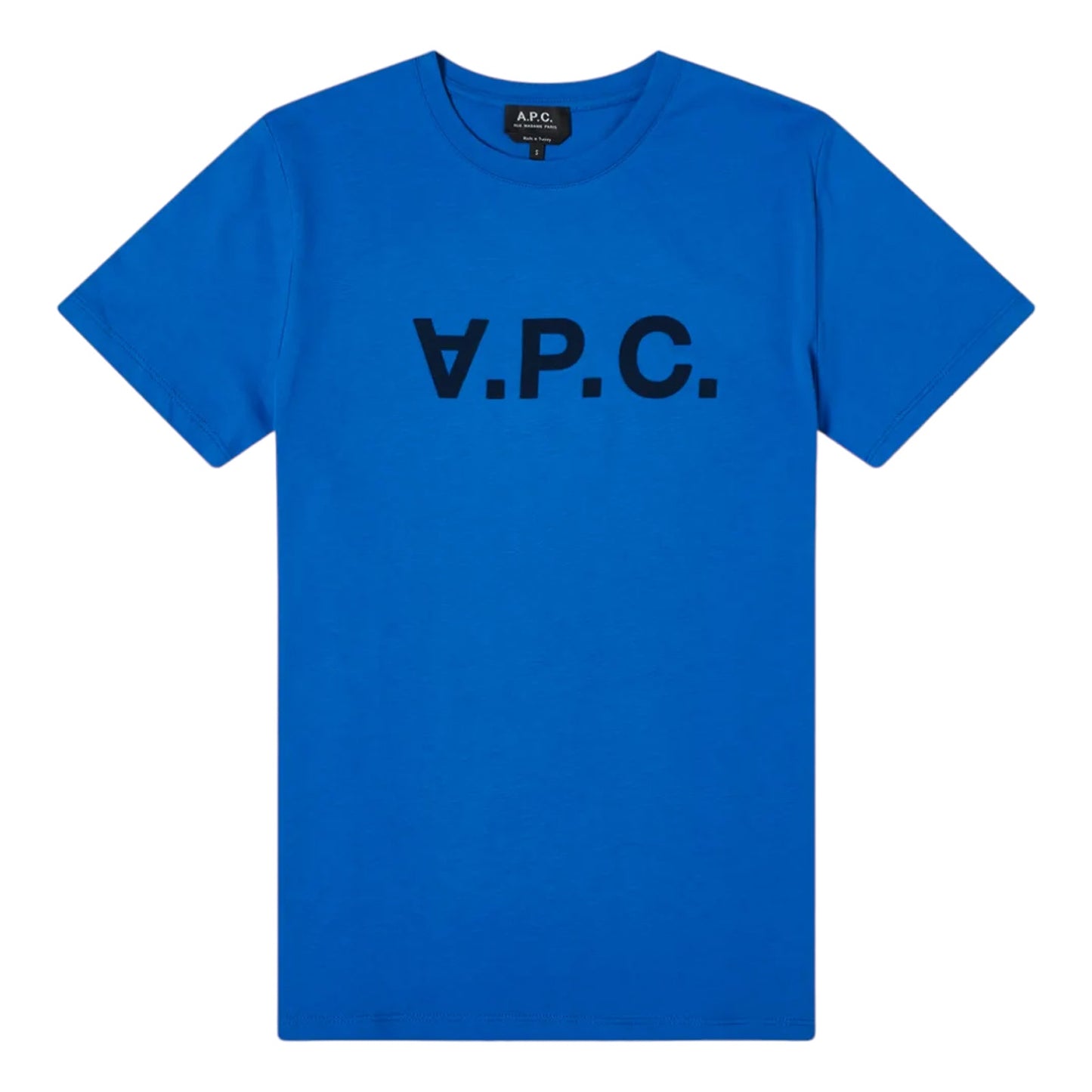A.P.C. VPC Logo Tee Royal Blue XS