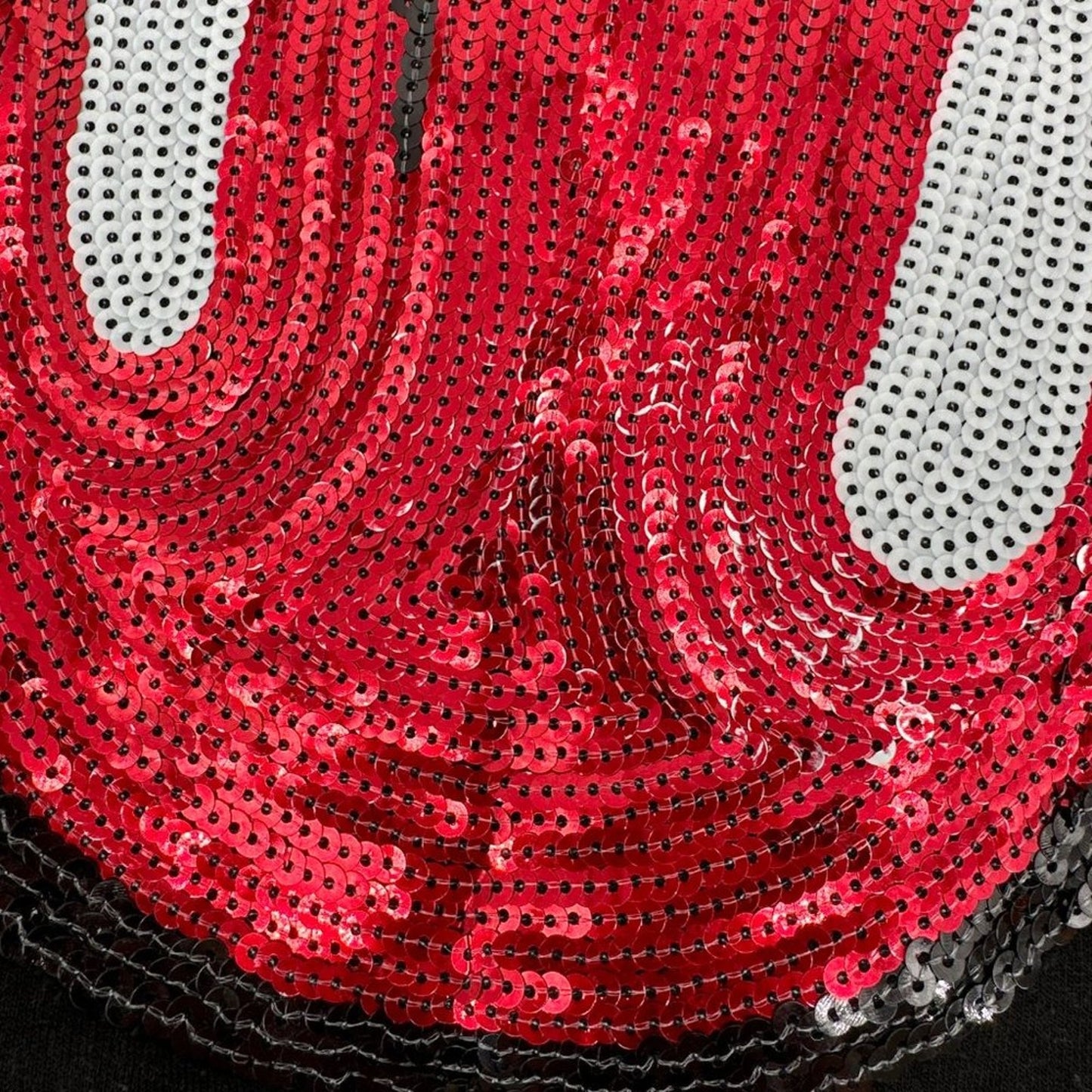 MADEWORN Rolling Stones Sequin Sweatshirt S