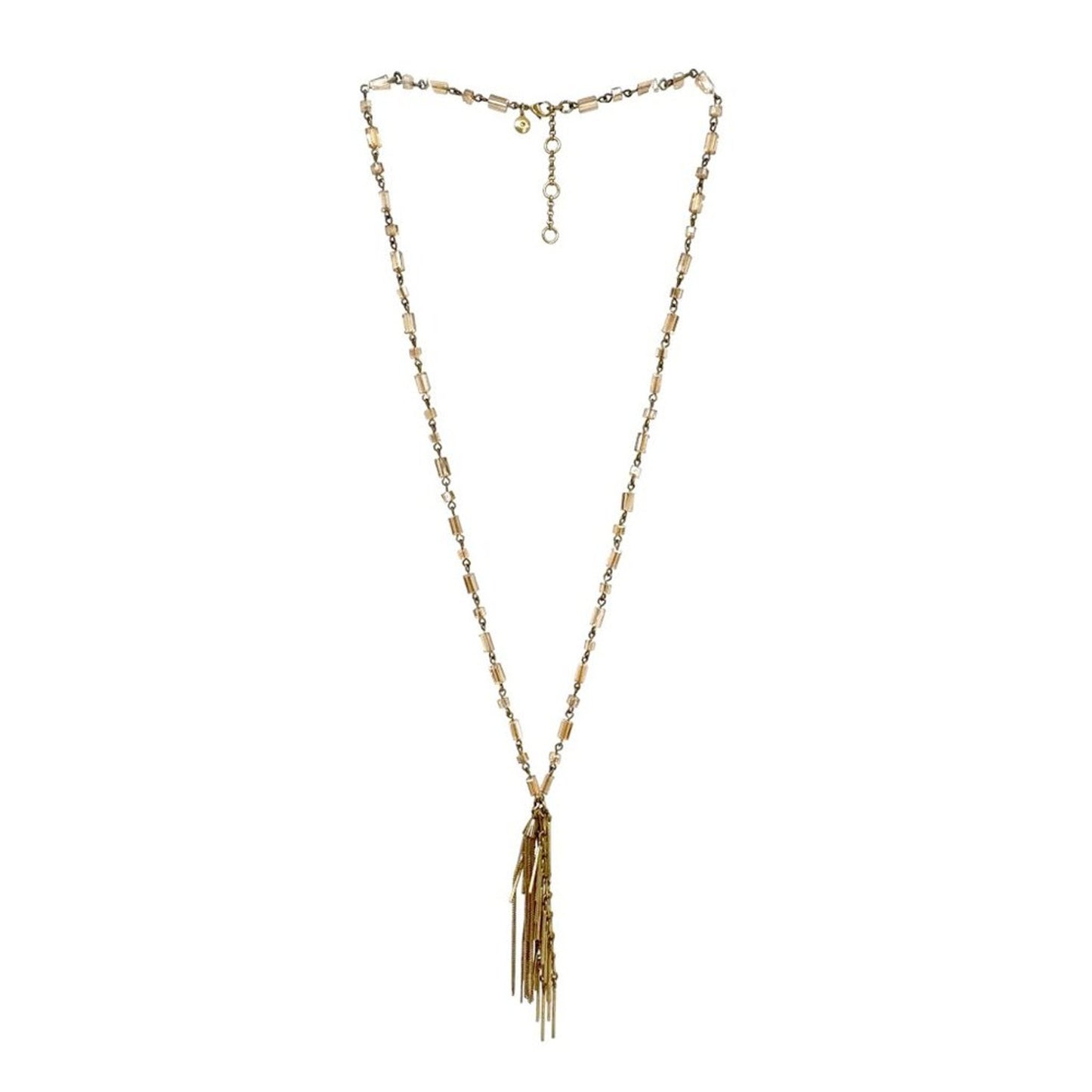J.CREW Beaded Tassel Necklace