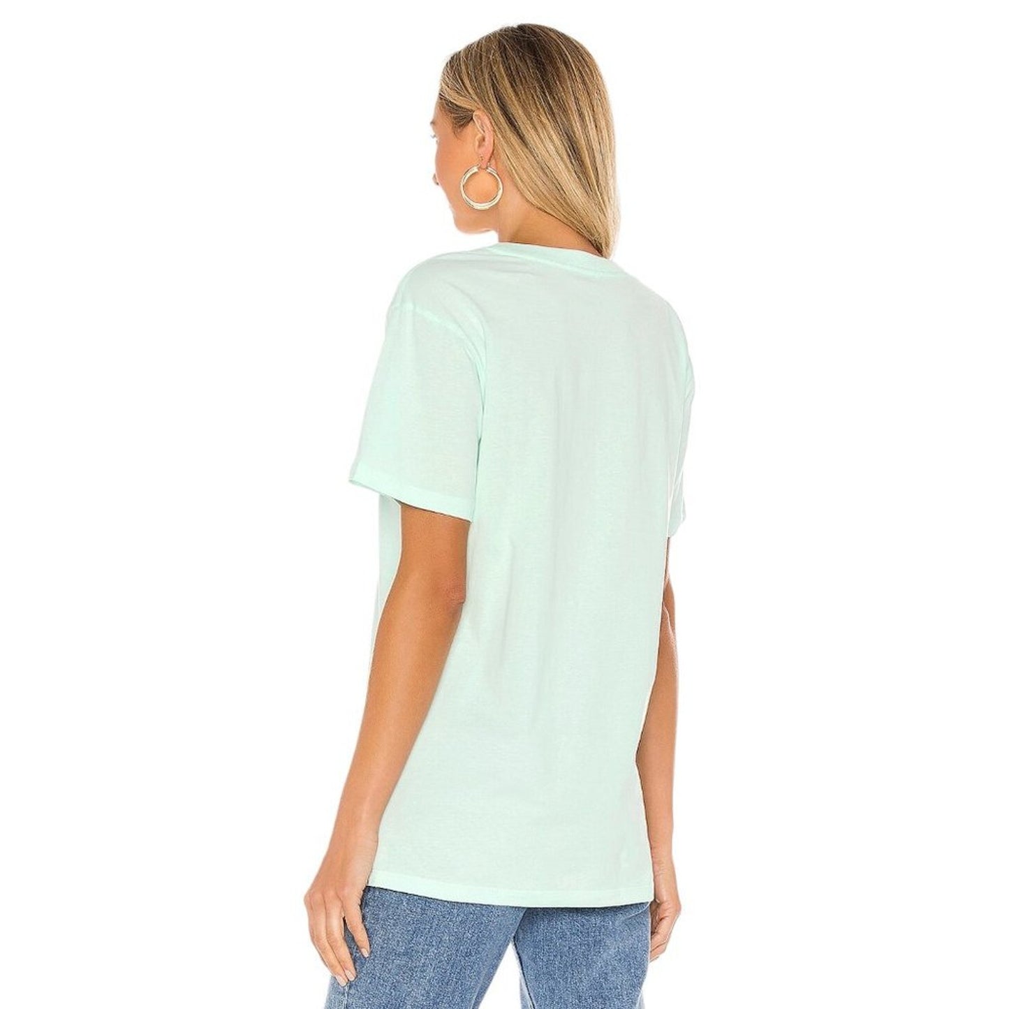 HANES X KARLA The Classic Tee in Neo Mint XS
