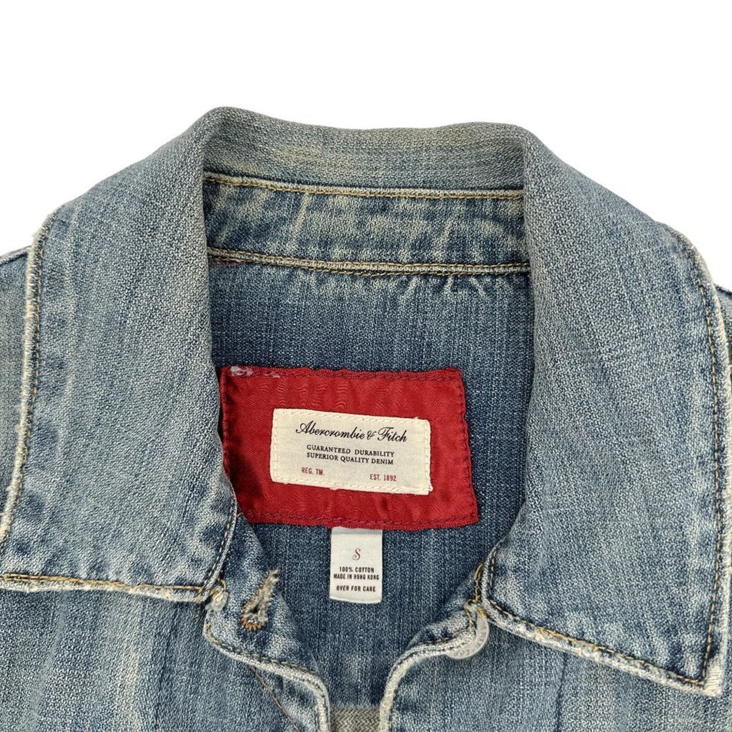 ABERCROMBIE & FITCH Classic Denim Jacket S