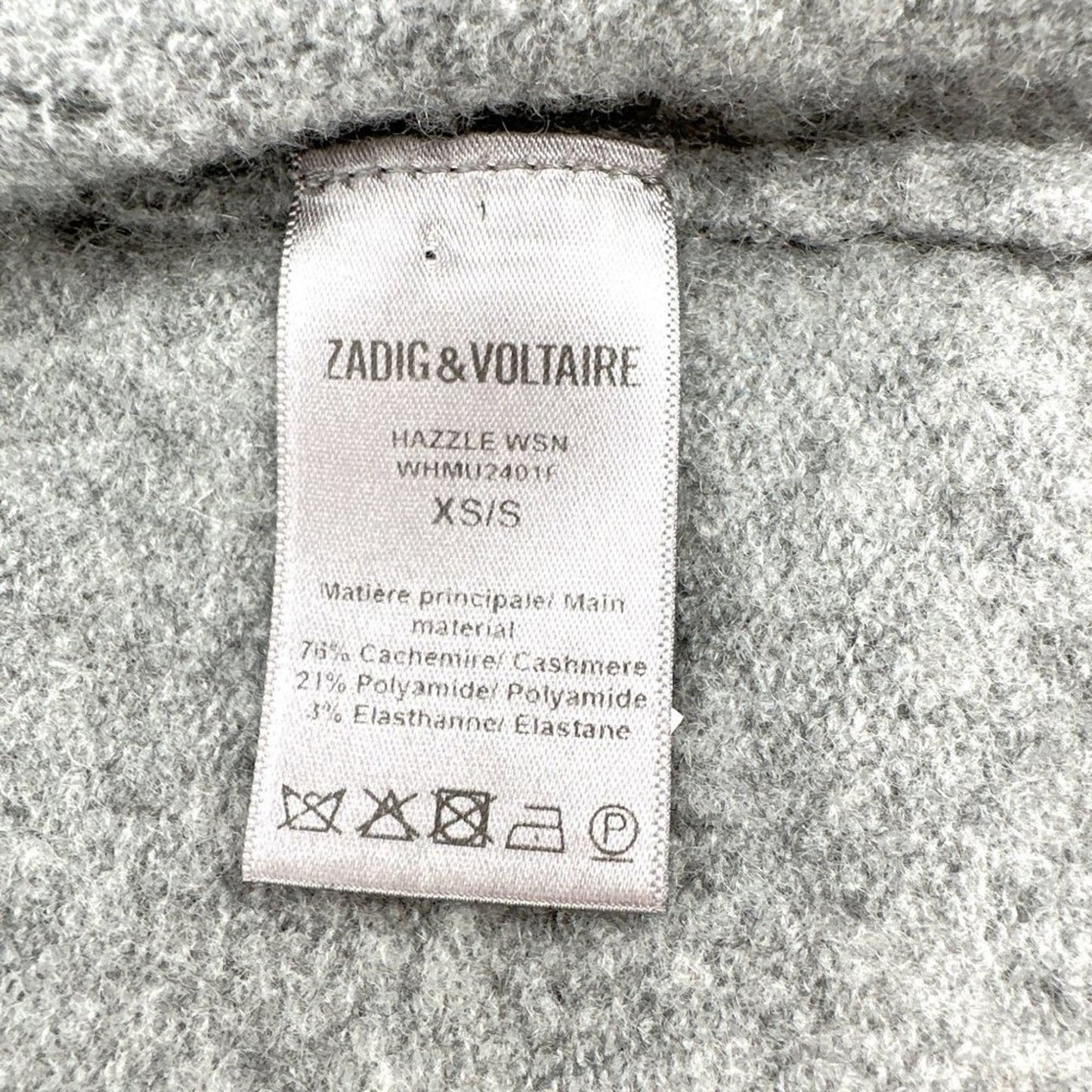 ZADIG & VOLTAIRE Hazzle WSN Cashmere Cardigan XS/S
