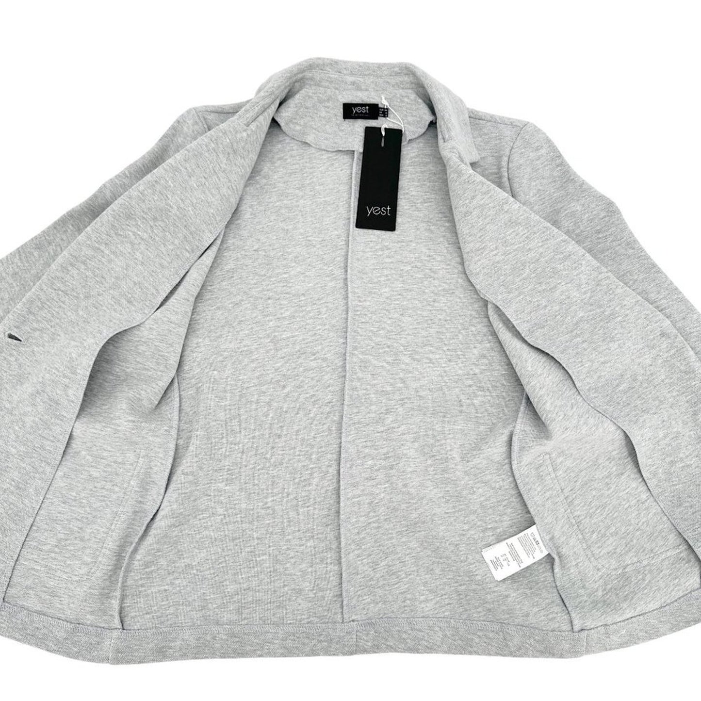 YEST Sweatshirt Blazer in Light Grey 2