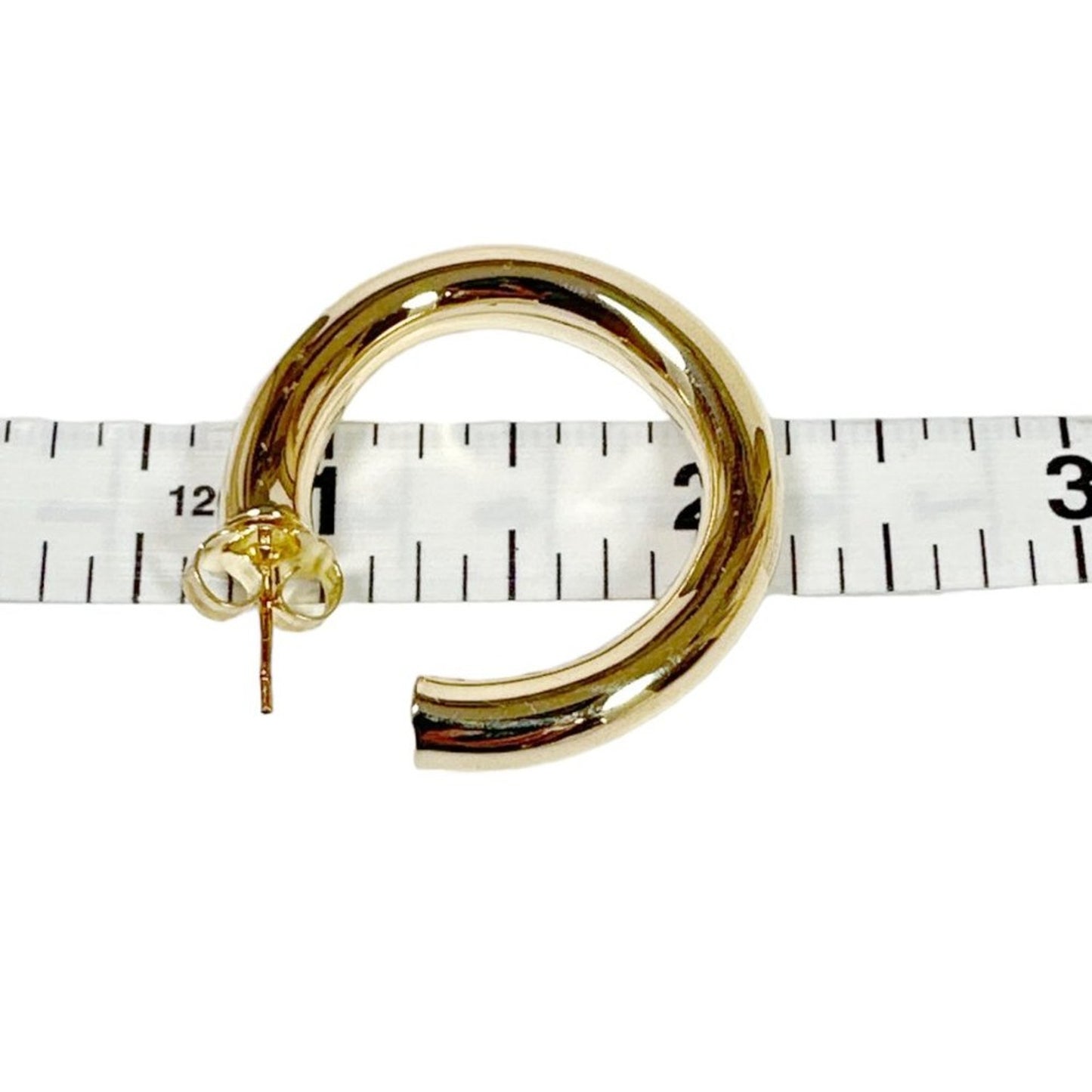 L GEORGE Designs Kennedy Hoop Earrings