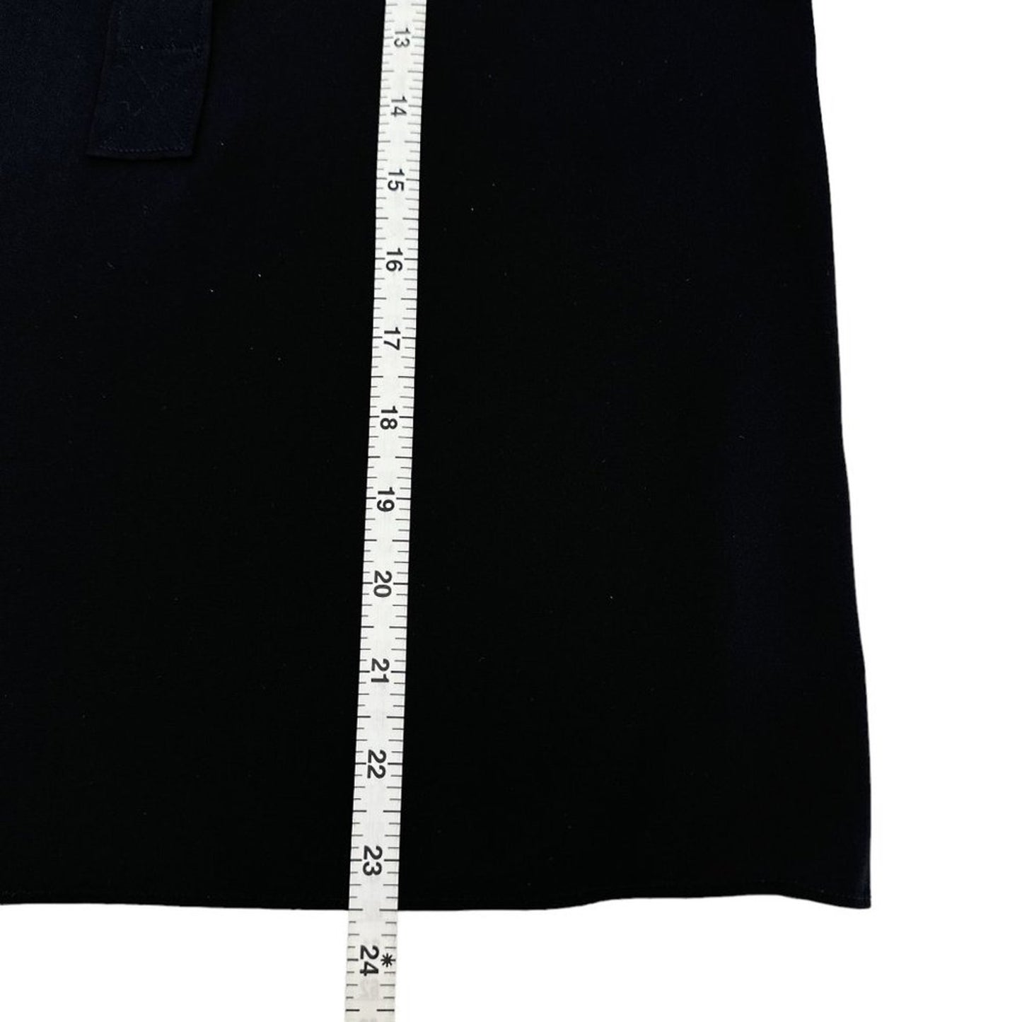 VINCE Slim Fitted Popover Shirt Black 2