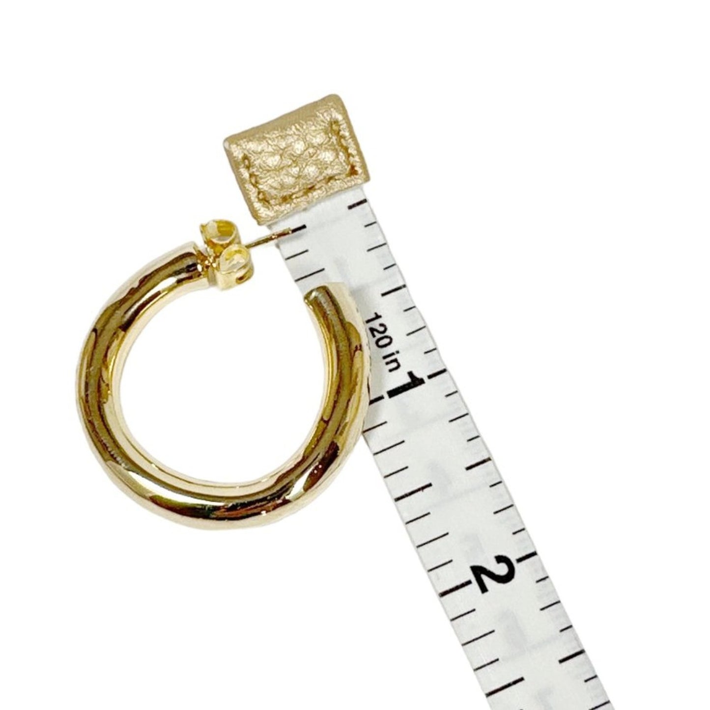 L GEORGE Designs Kennedy Hoop Earrings