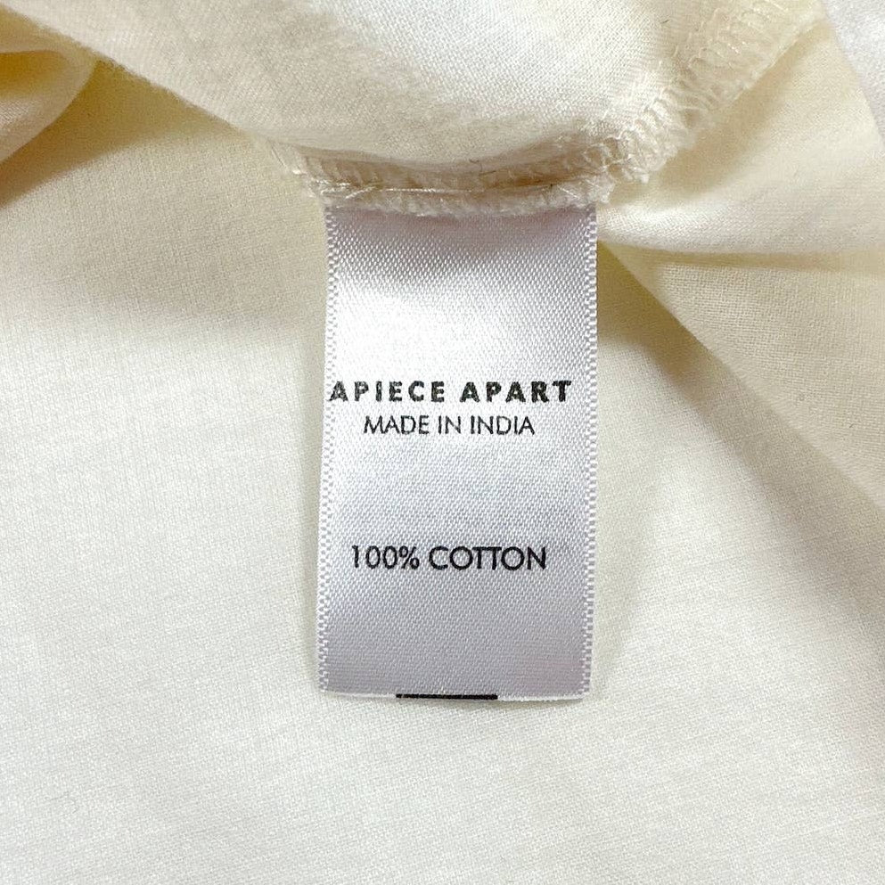 APIECE APART Victoria Mock Neck Blouse 0