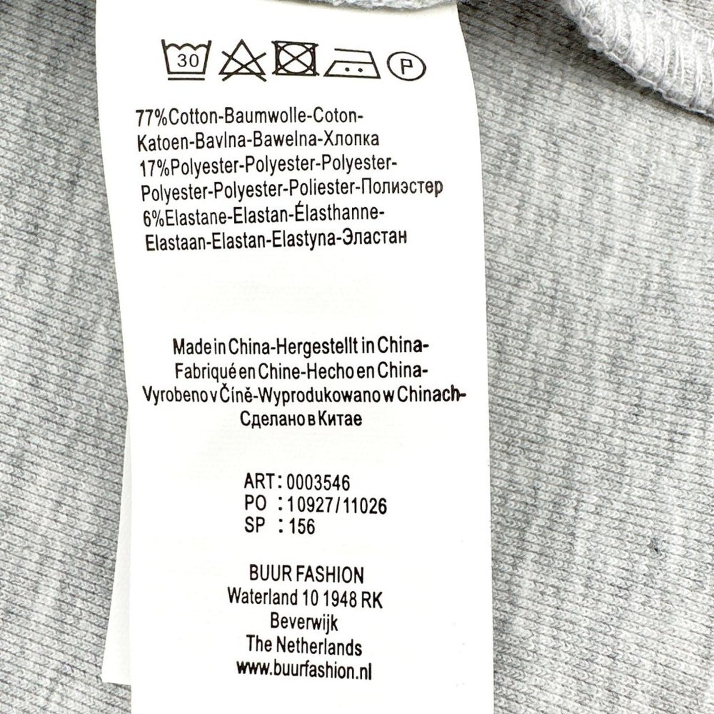 YEST Sweatshirt Blazer in Light Grey 2