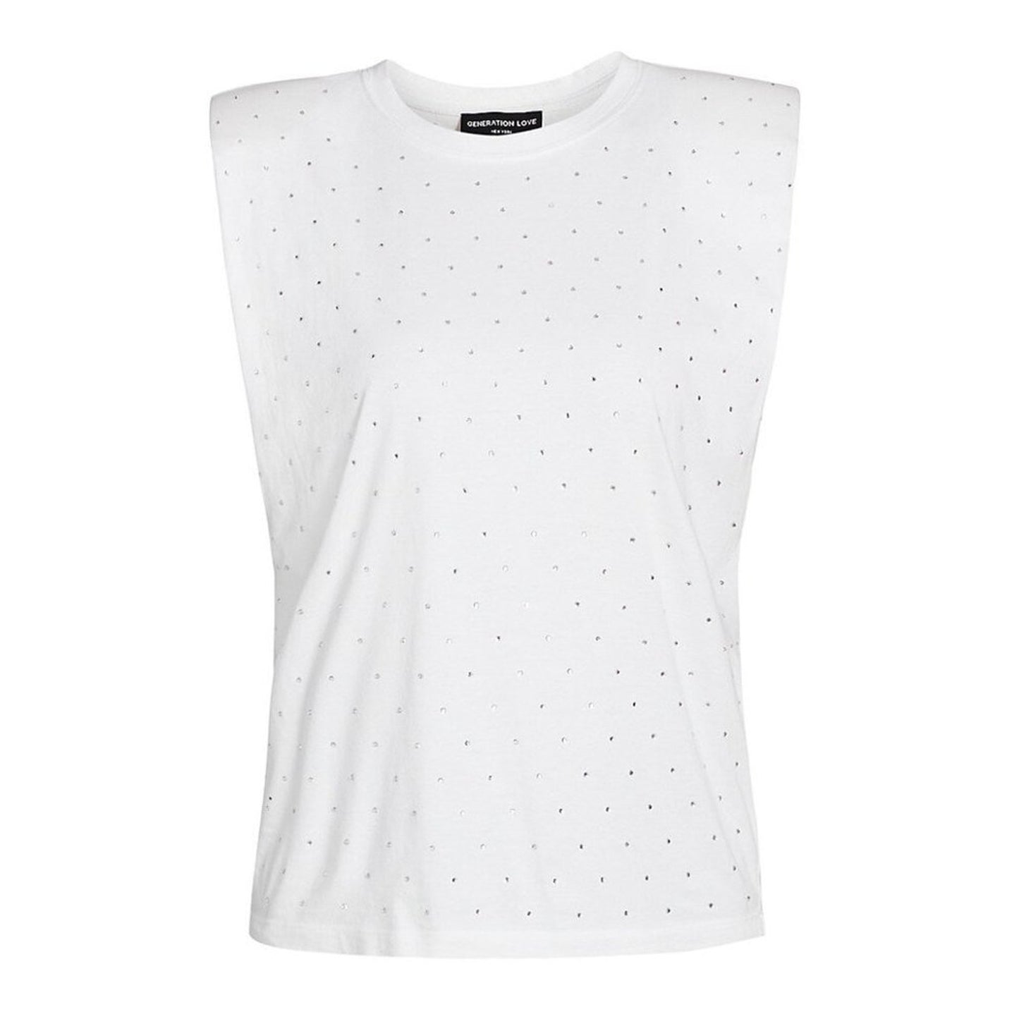 GENERATION LOVE Lex Crystal Embellished Tank S